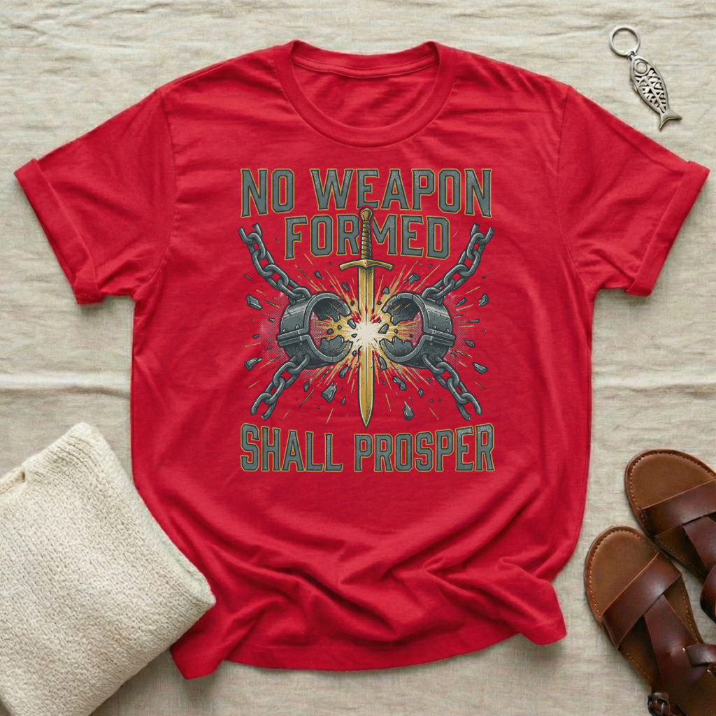 No Weapon Formed Shall Prosper Tshirt