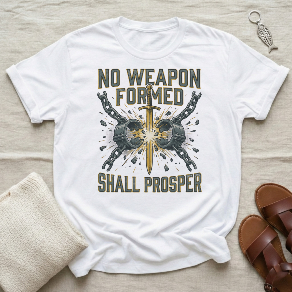 No Weapon Formed Shall Prosper Tshirt