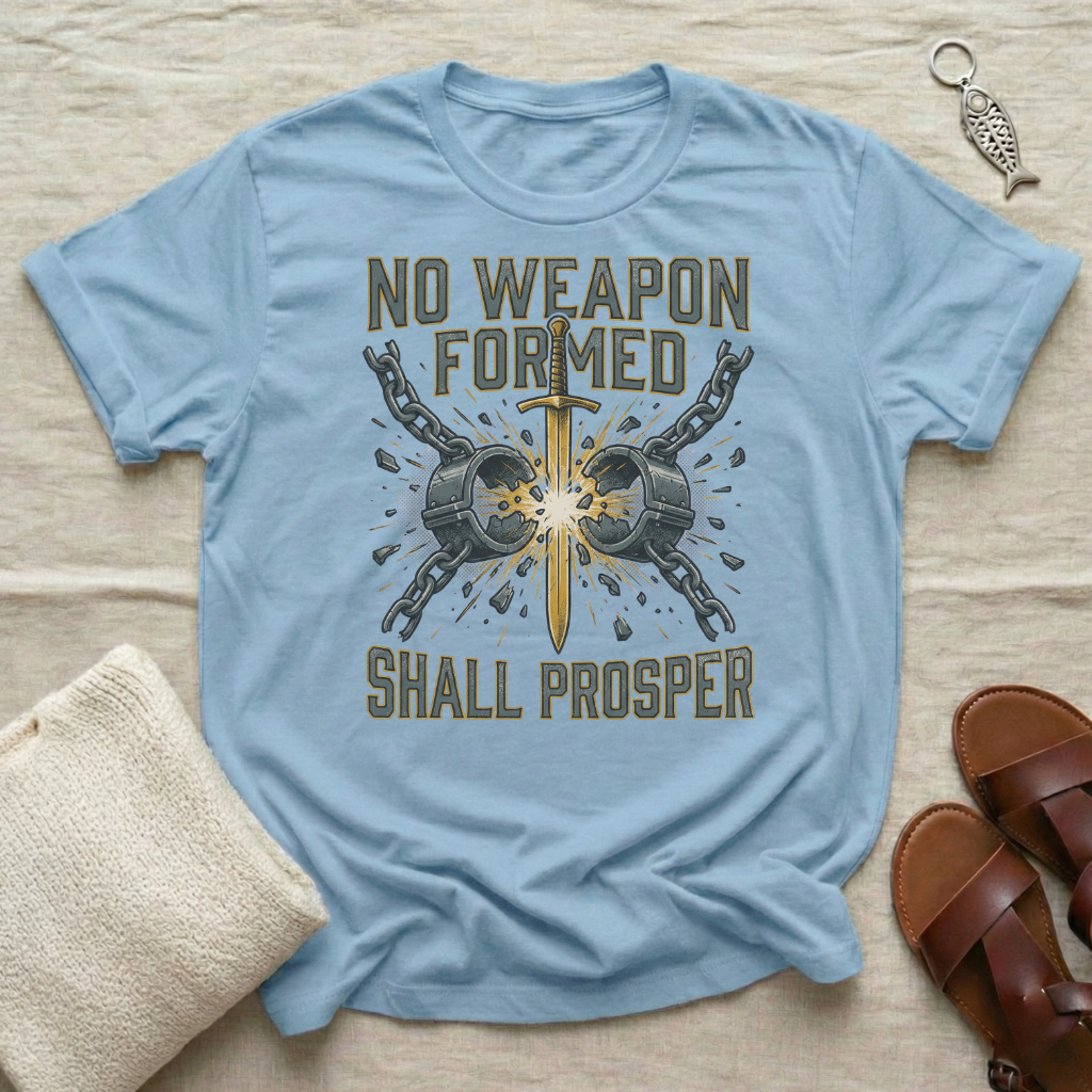 No Weapon Formed Shall Prosper Tshirt