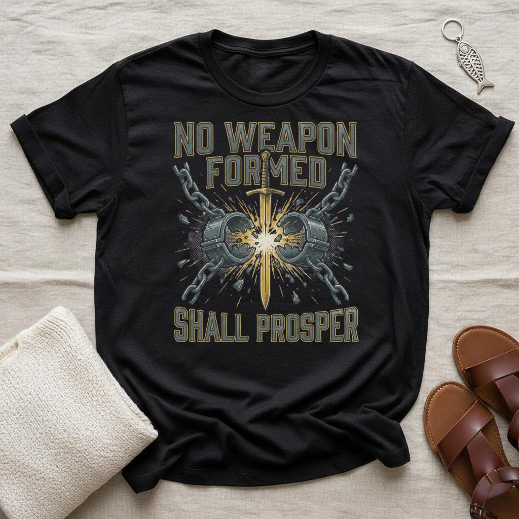 No Weapon Formed Shall Prosper Tshirt