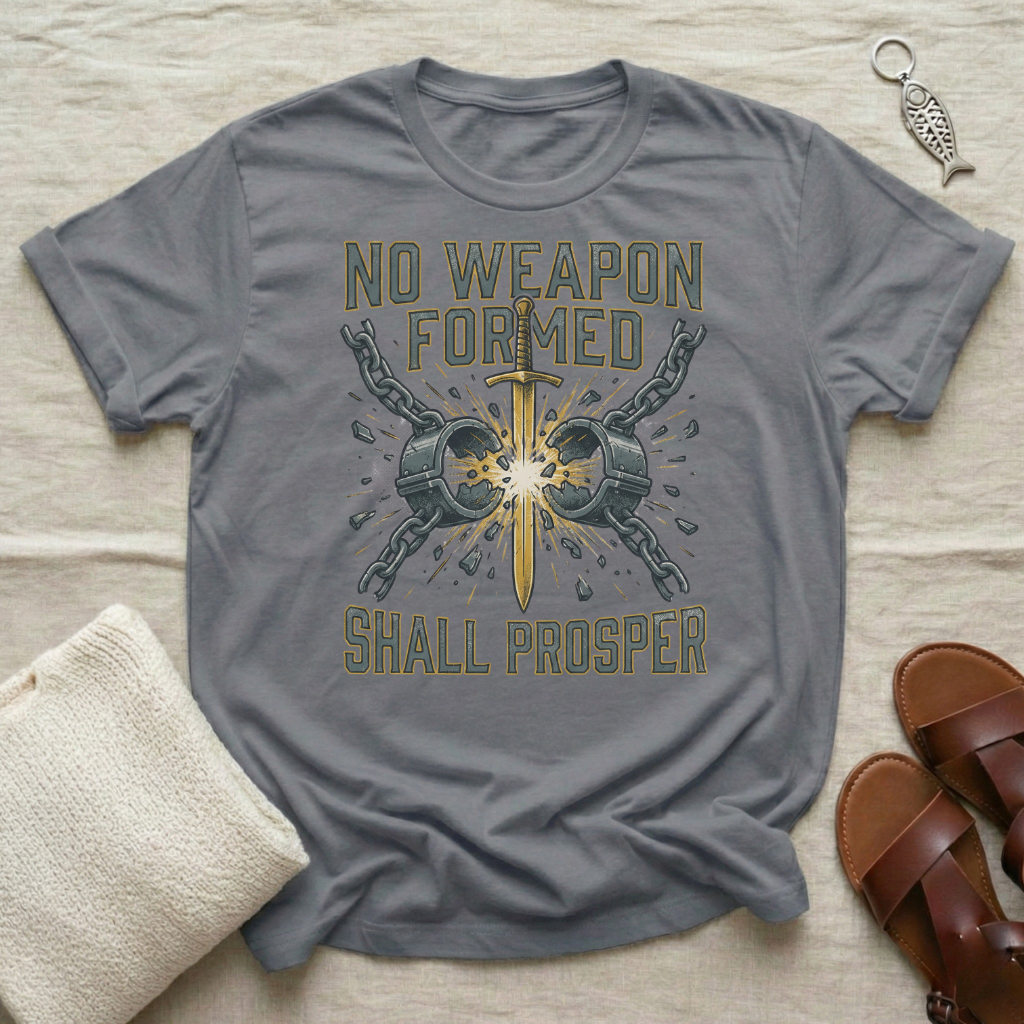 No Weapon Formed Shall Prosper Tshirt