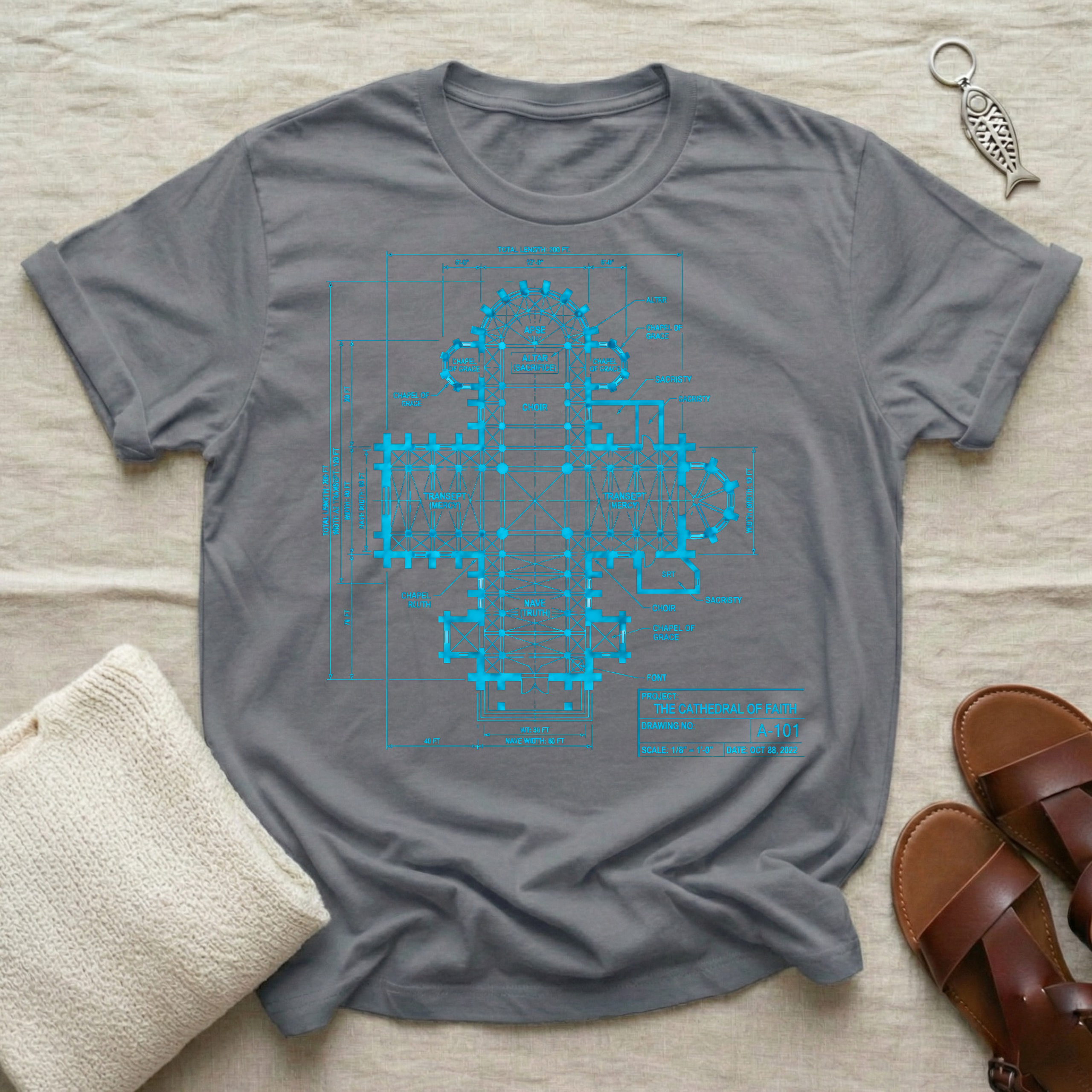 The Cathedral of Faith Tshirt
