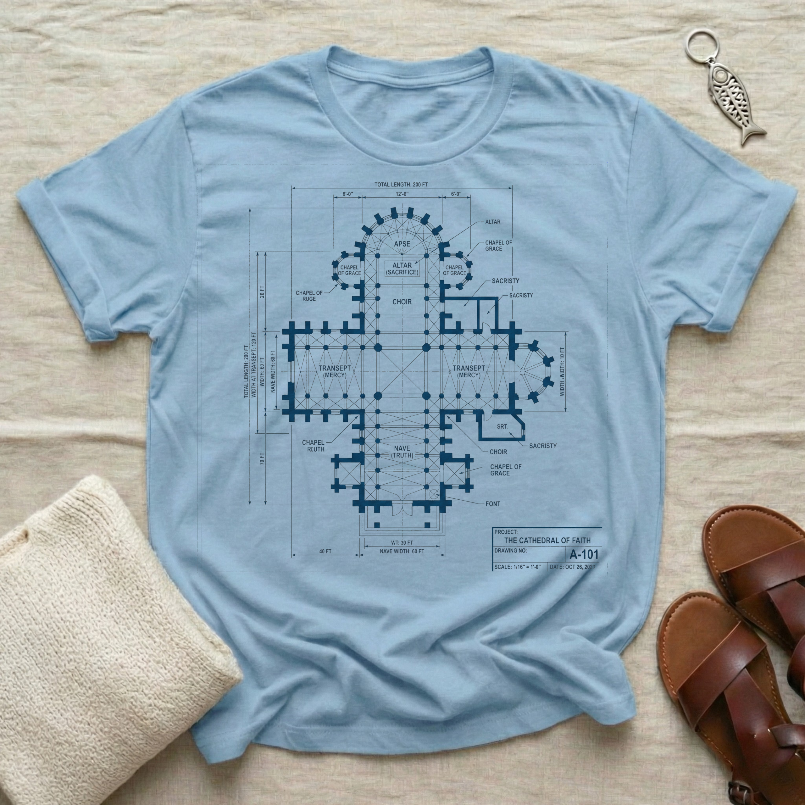 The Cathedral of Faith Tshirt