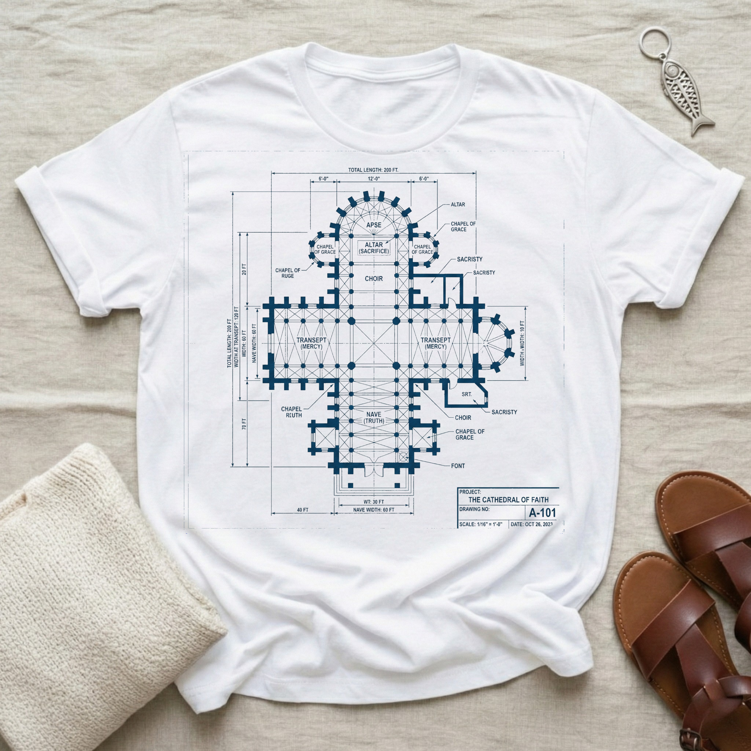 The Cathedral of Faith Tshirt