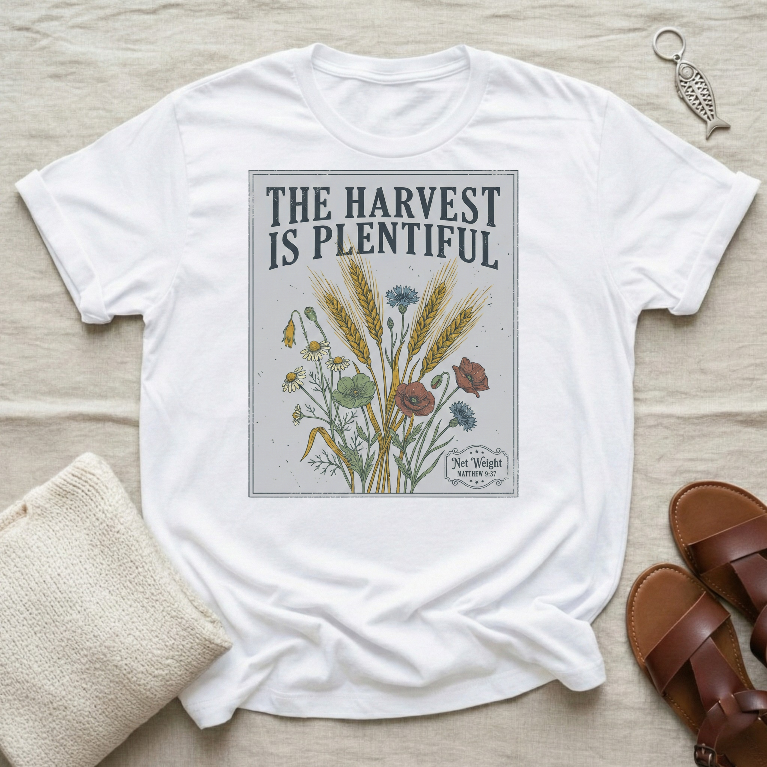 The Harvest Is Plentiful Tshirt