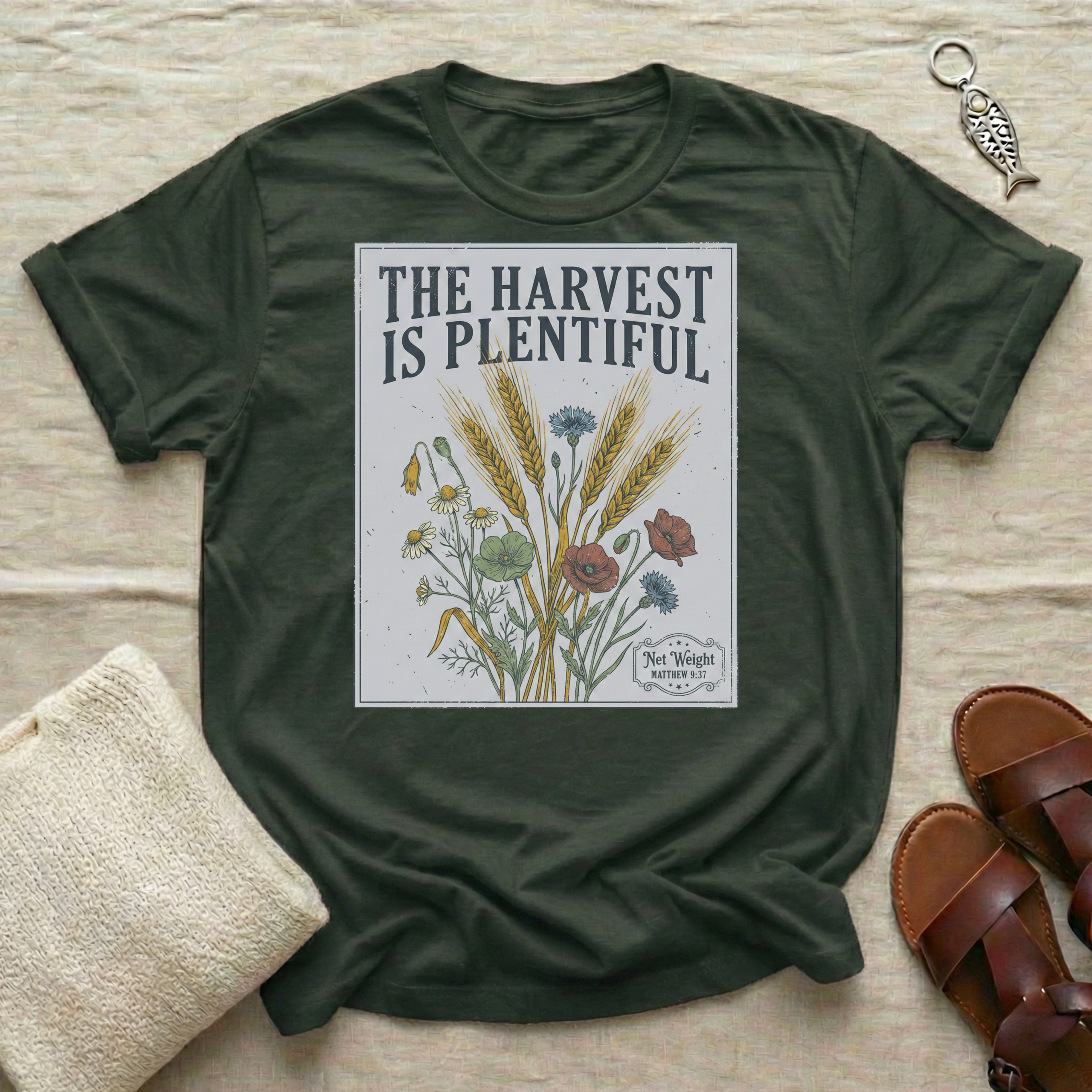 The Harvest Is Plentiful Tshirt