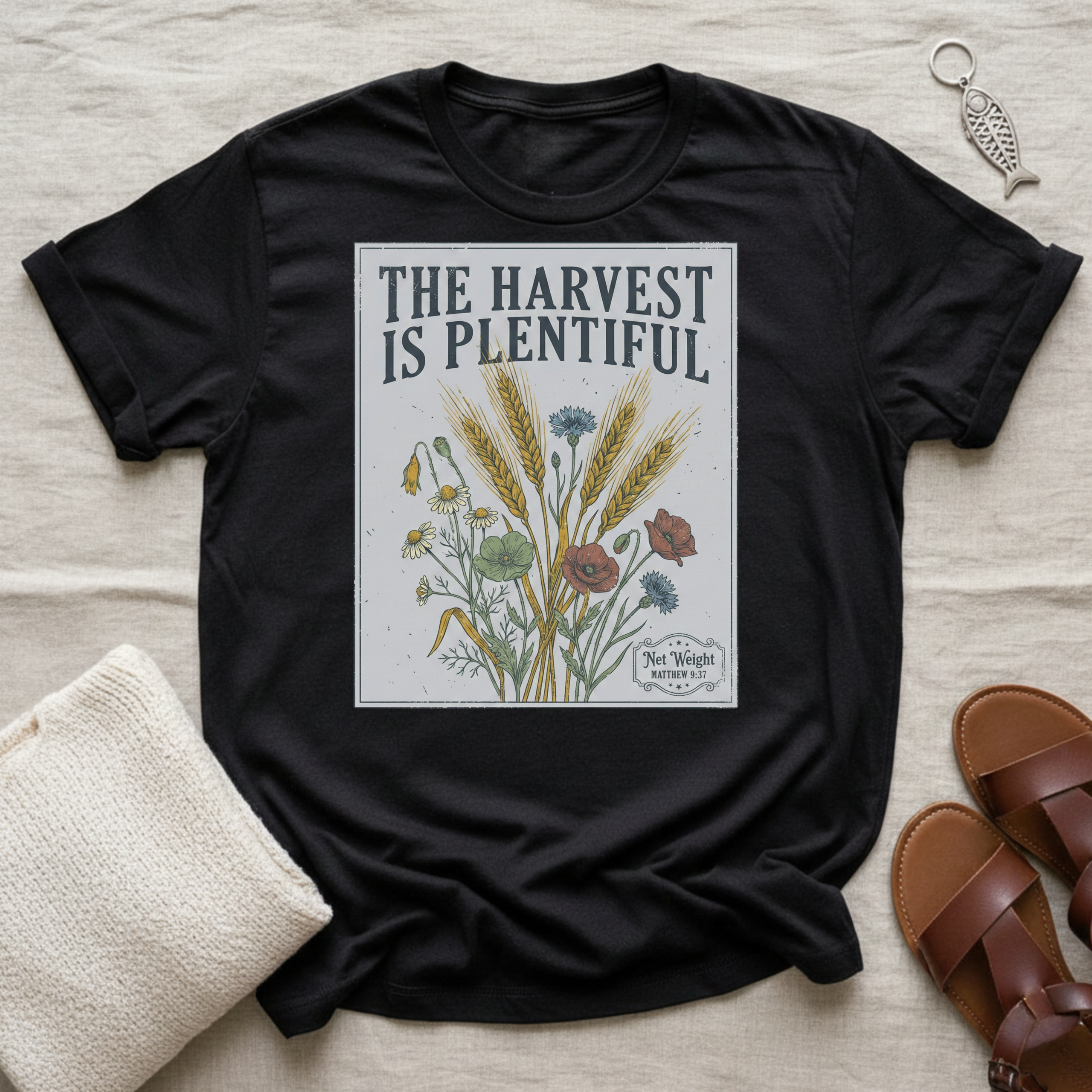 The Harvest Is Plentiful Tshirt