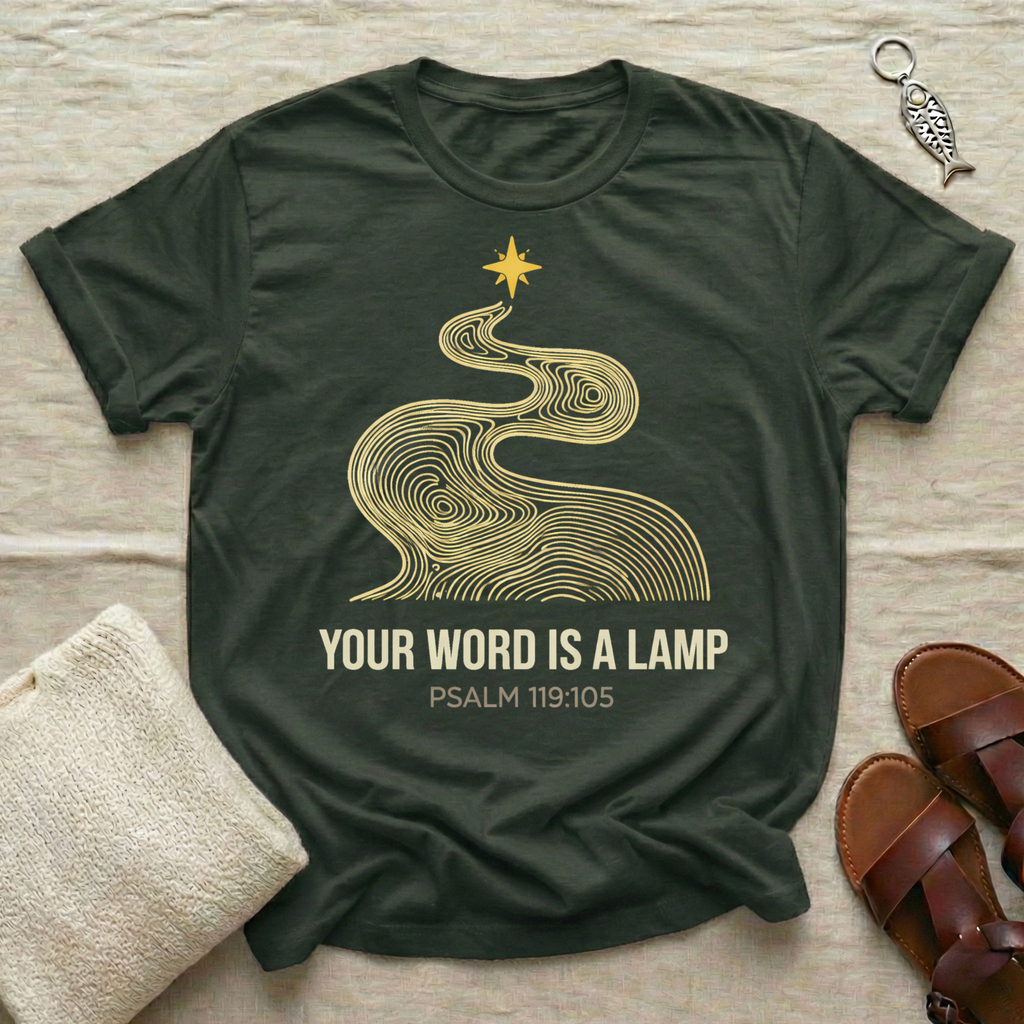 Your Word Is A Lamp Tshirt