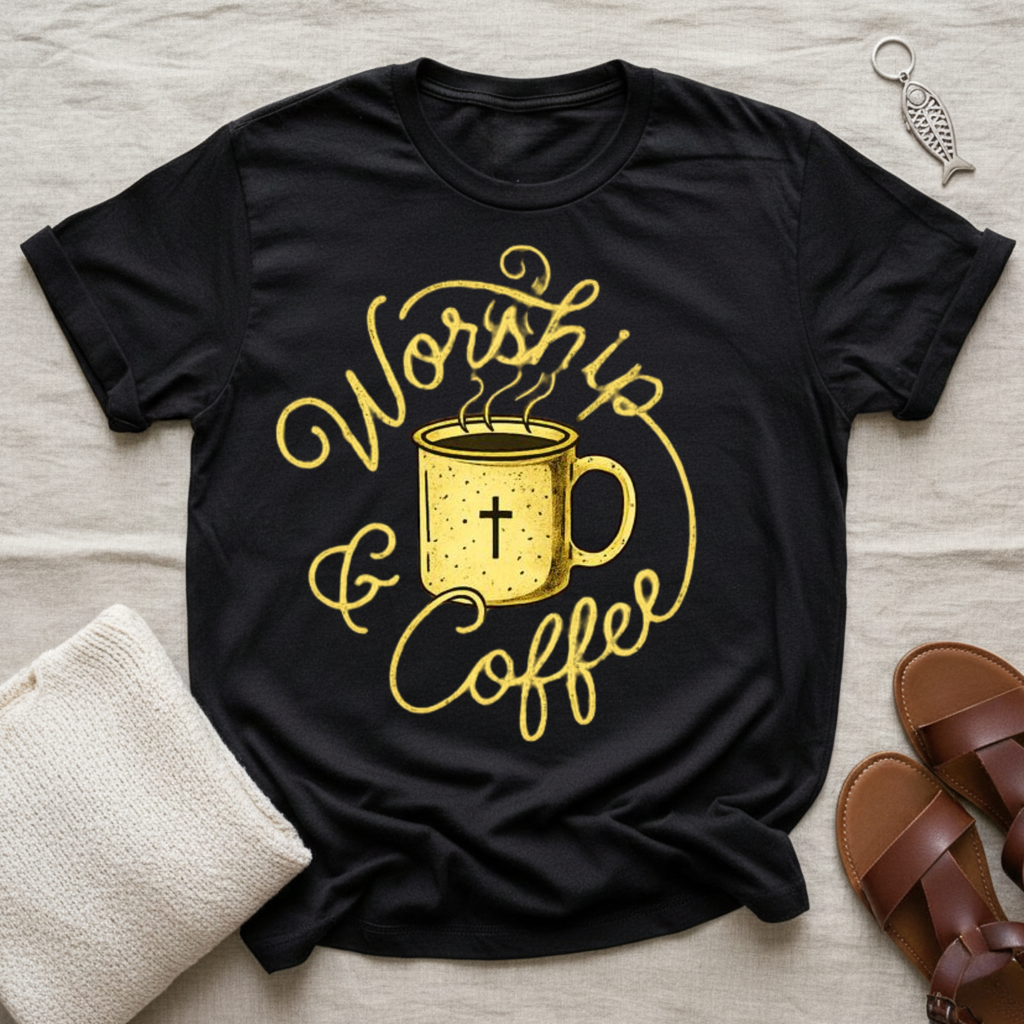 Worship & Coffee Tshirt