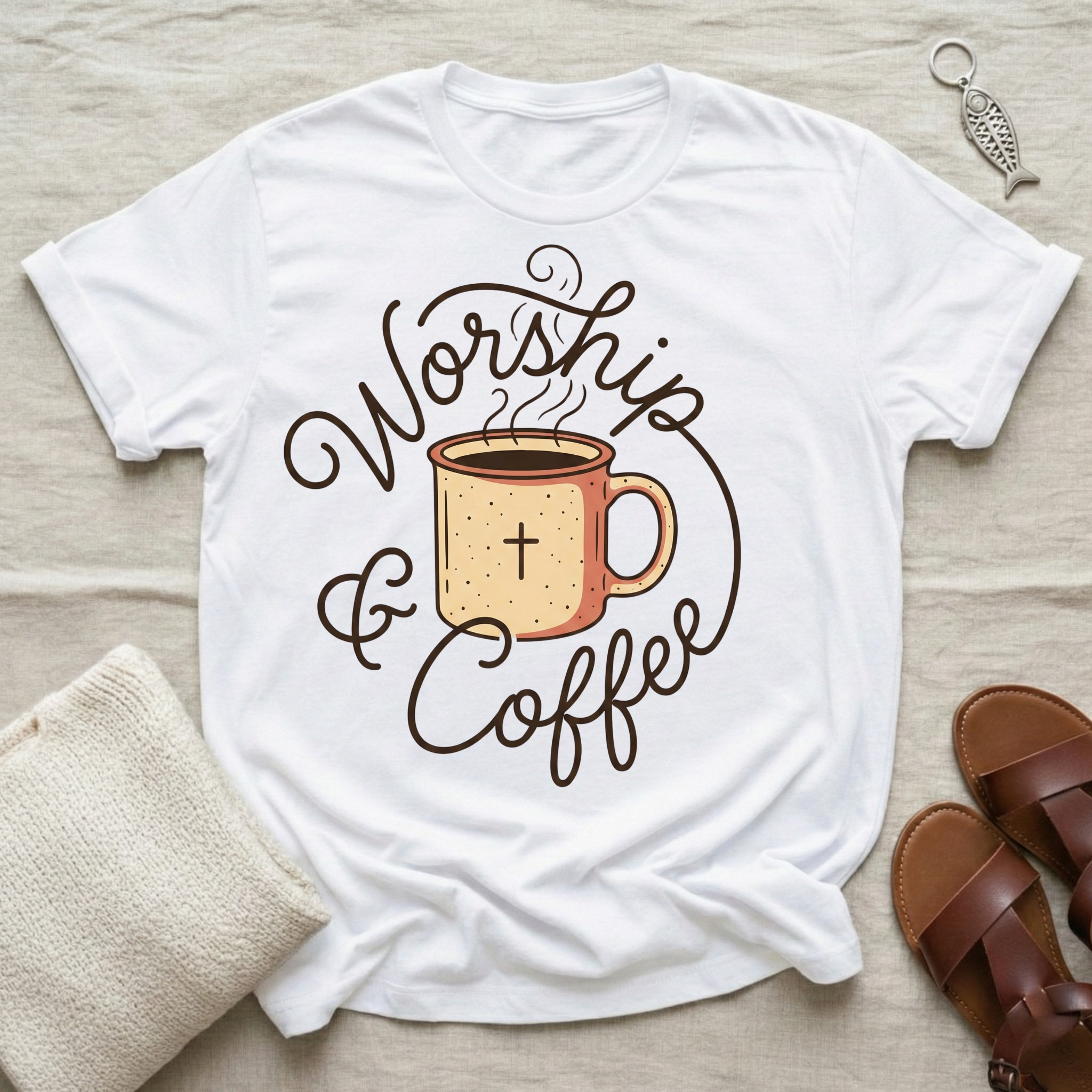 Worship & Coffee Tshirt