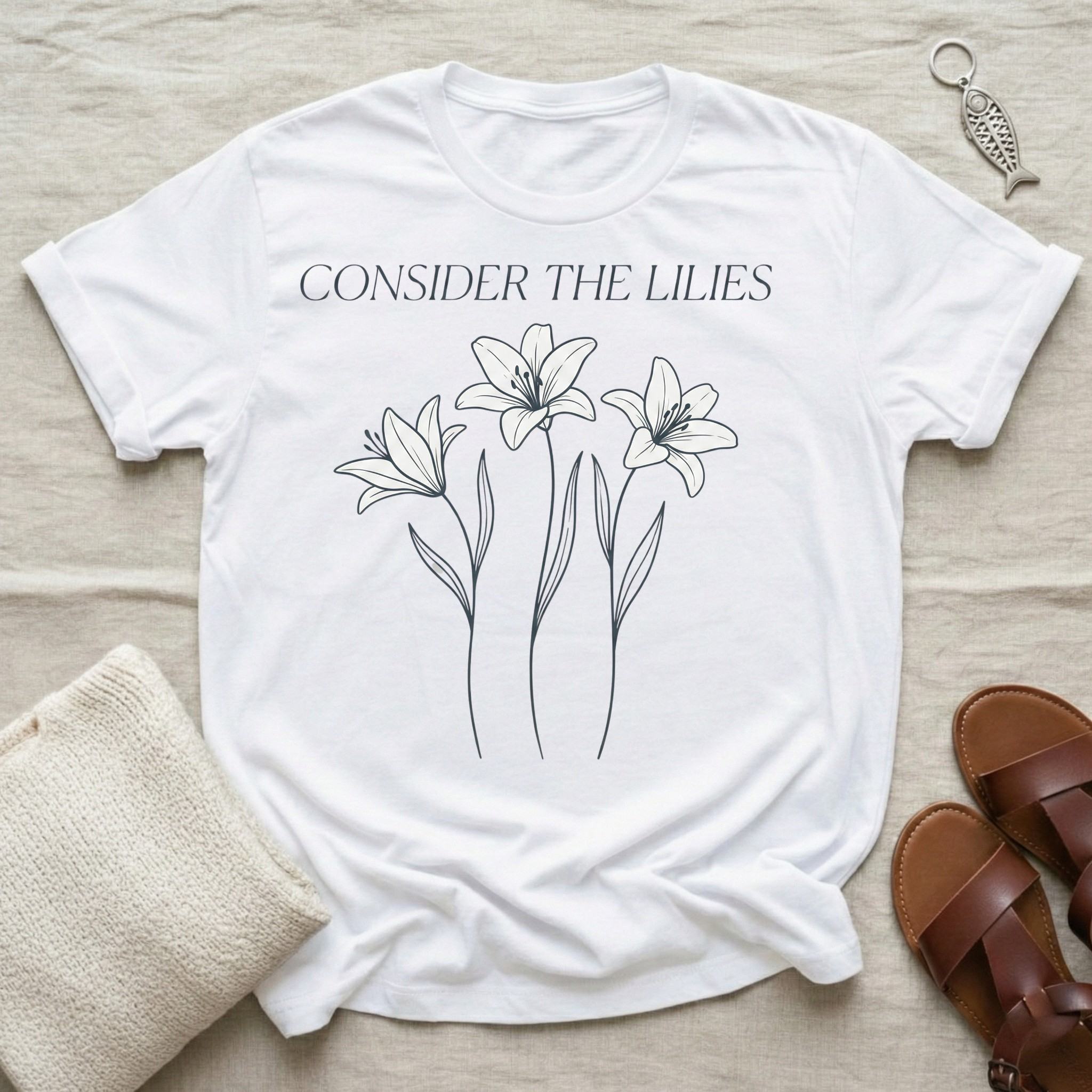 Consider The Lilies Tshirt