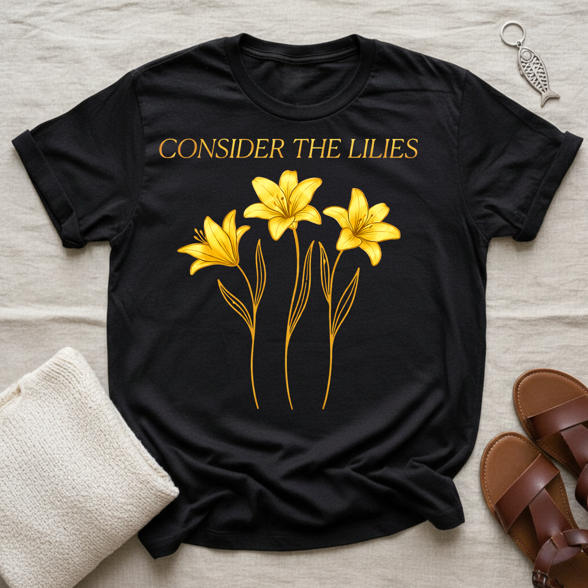 Consider The Lilies Tshirt