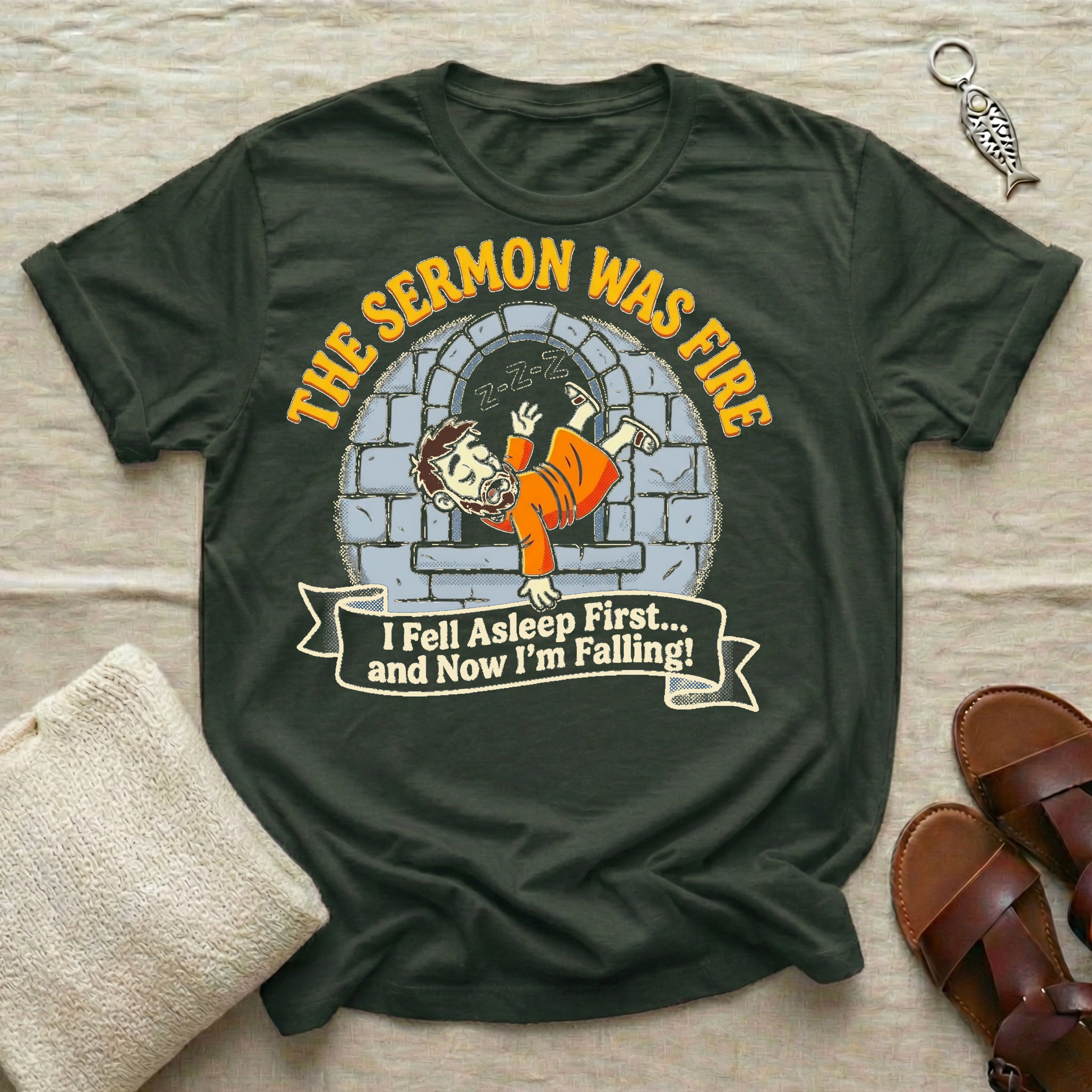 The Sermon Was Fire Tshirt