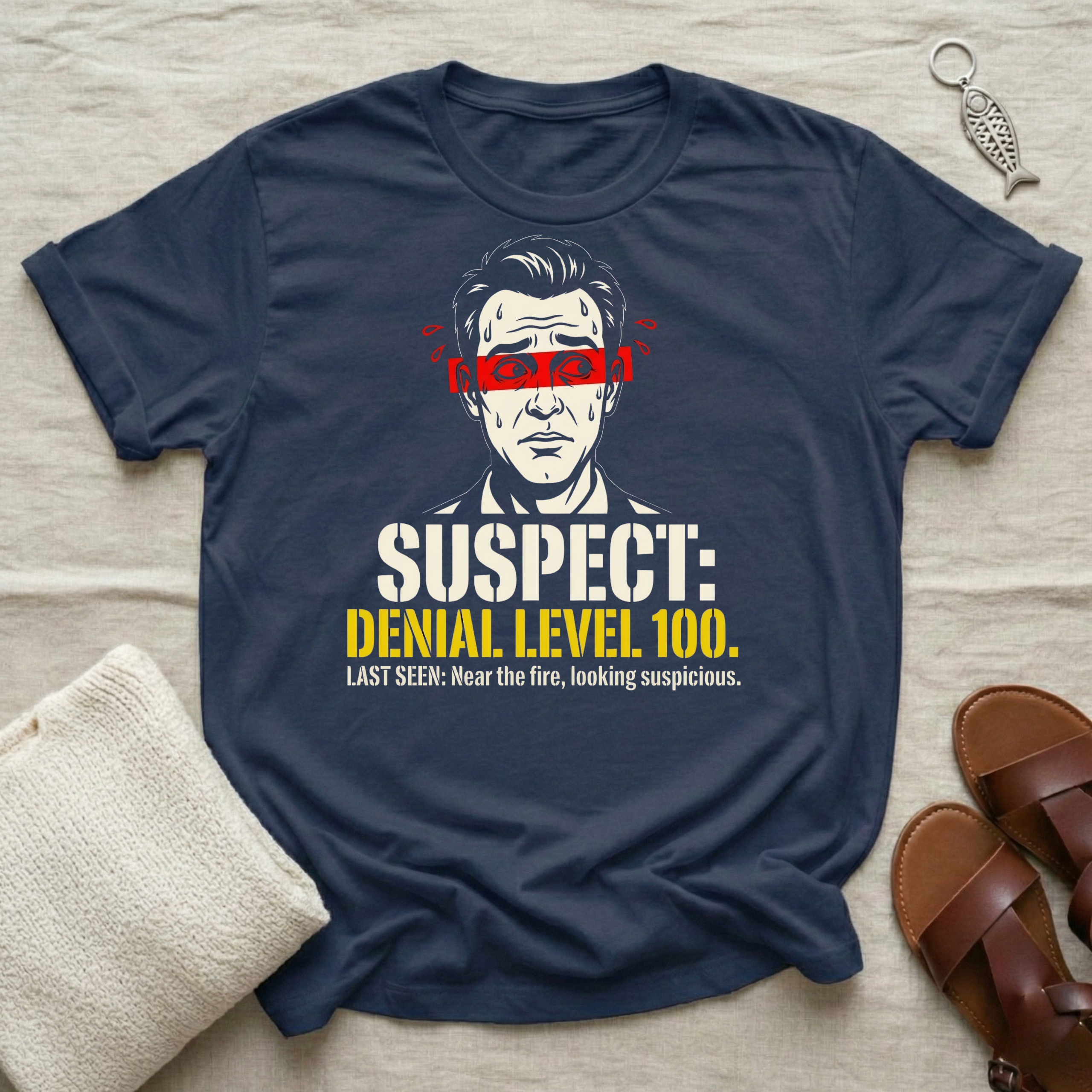 Suspect: Denial Level 100 Tshirt