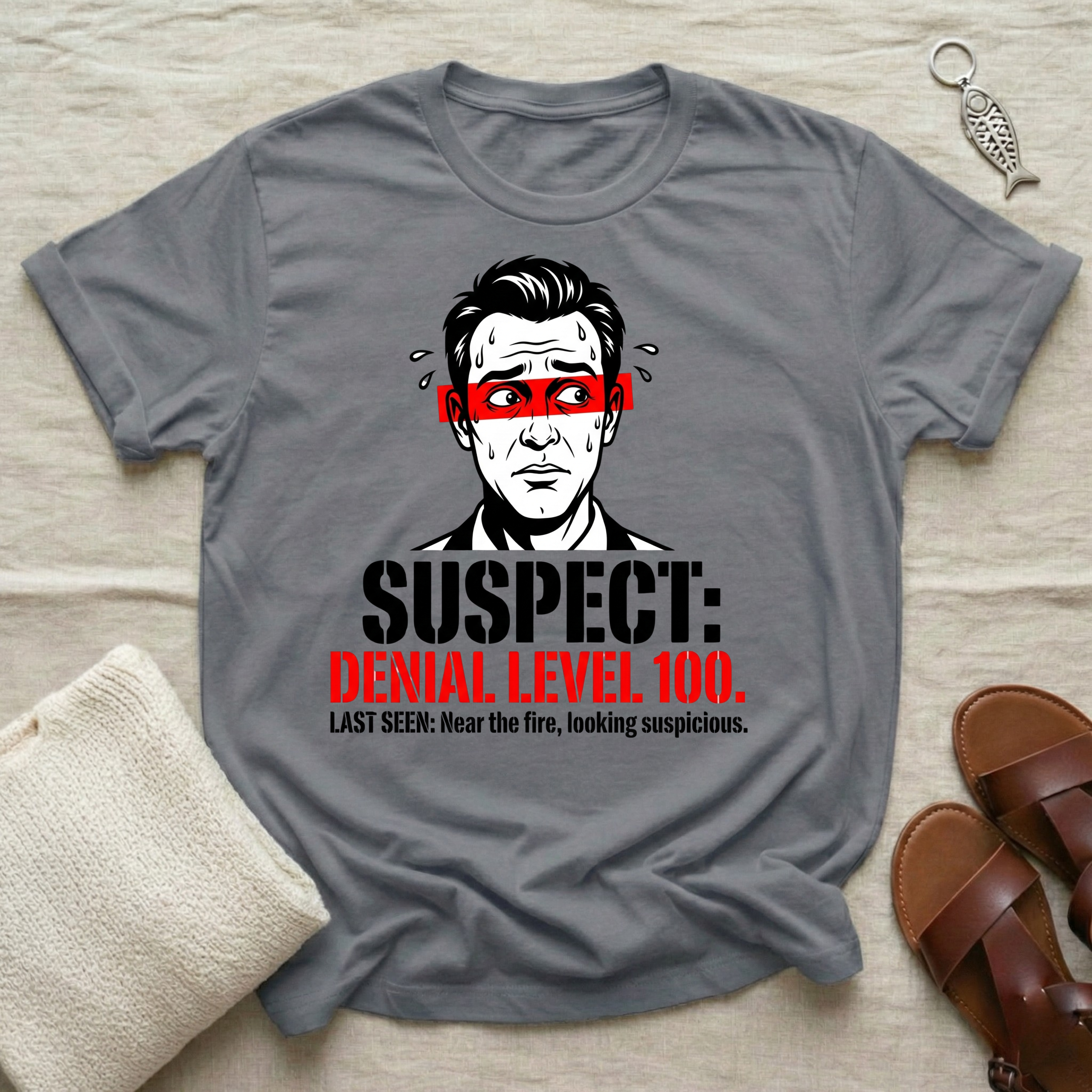 Suspect: Denial Level 100 Tshirt