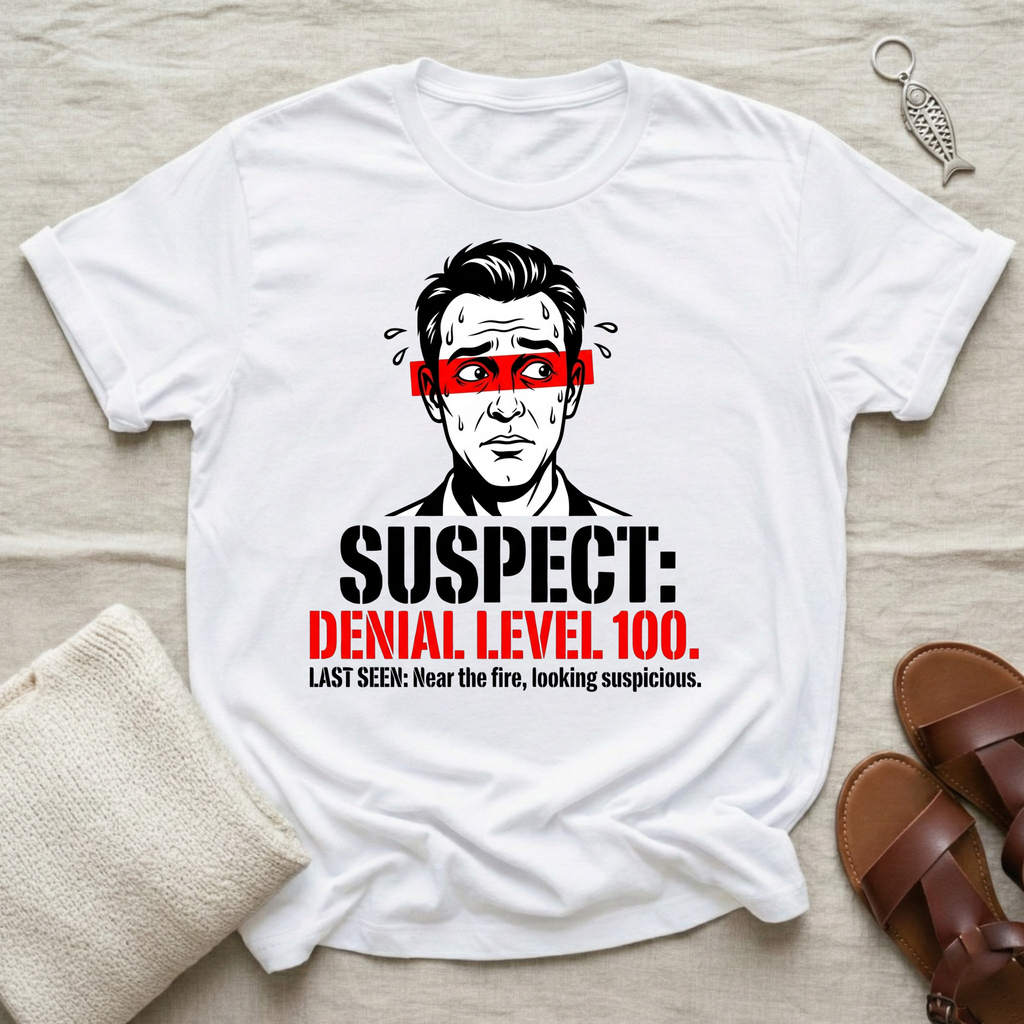 Suspect: Denial Level 100 Tshirt