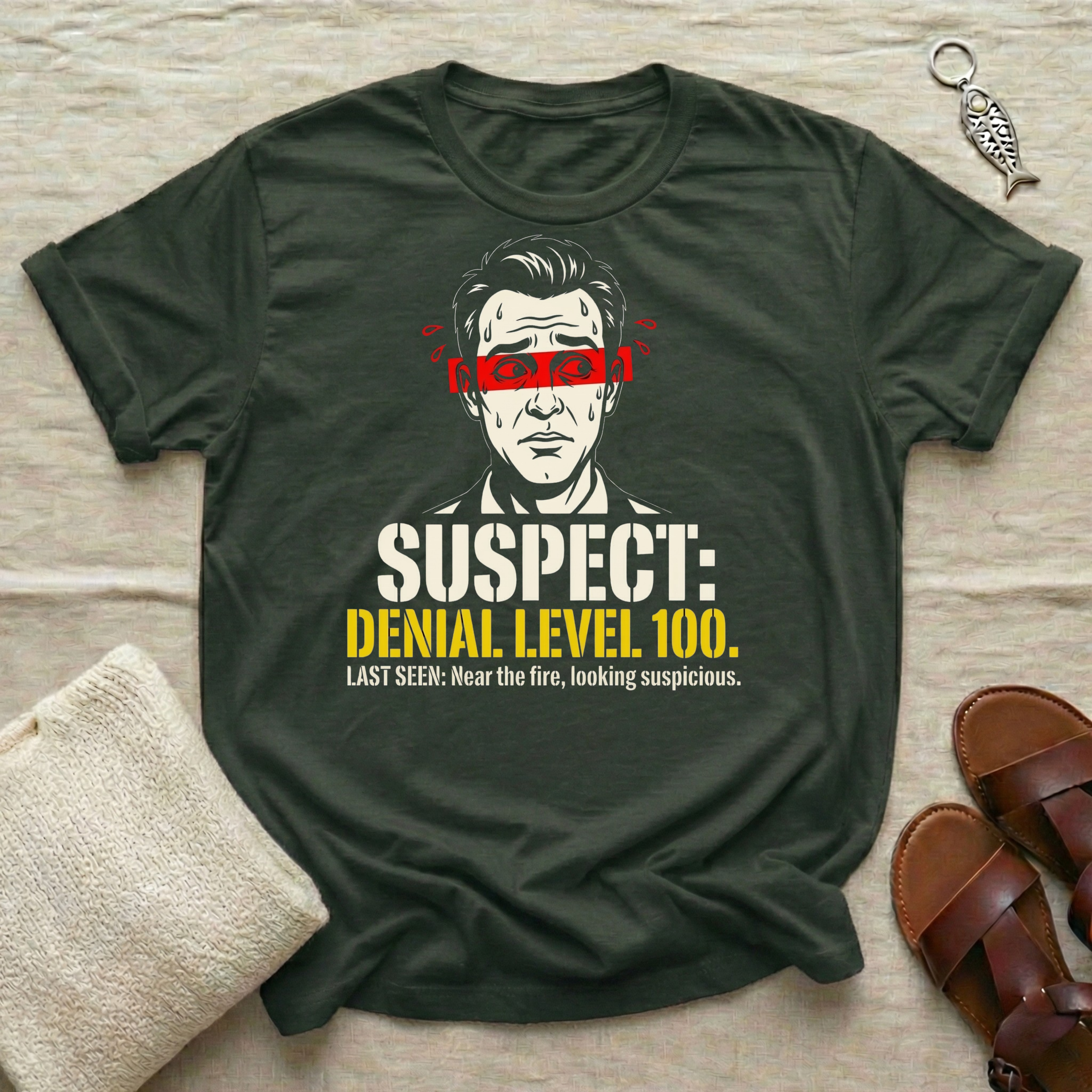 Suspect: Denial Level 100 Tshirt