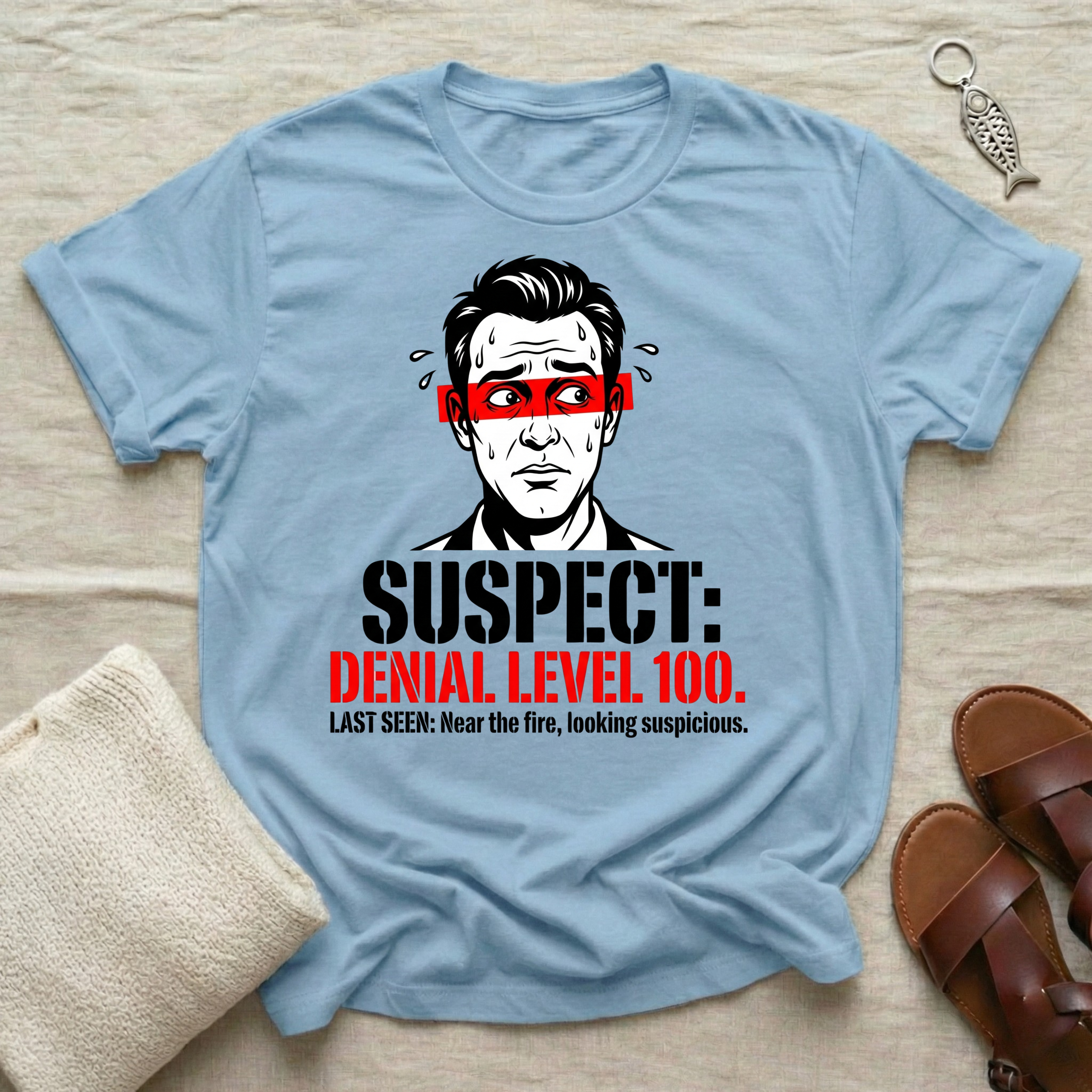 Suspect: Denial Level 100 Tshirt