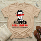 Suspect: Denial Level 100 Tshirt
