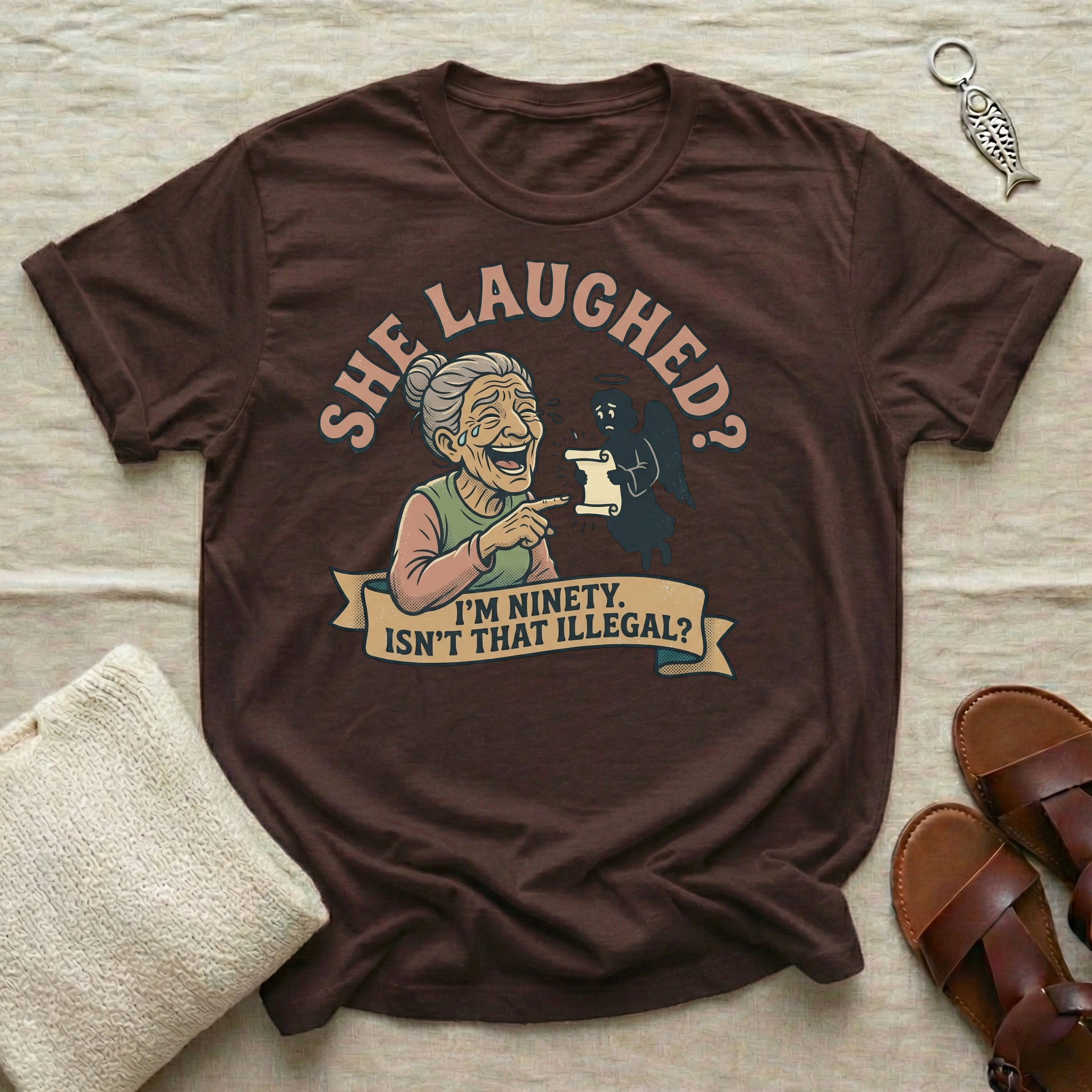 She Laughed Tshirt