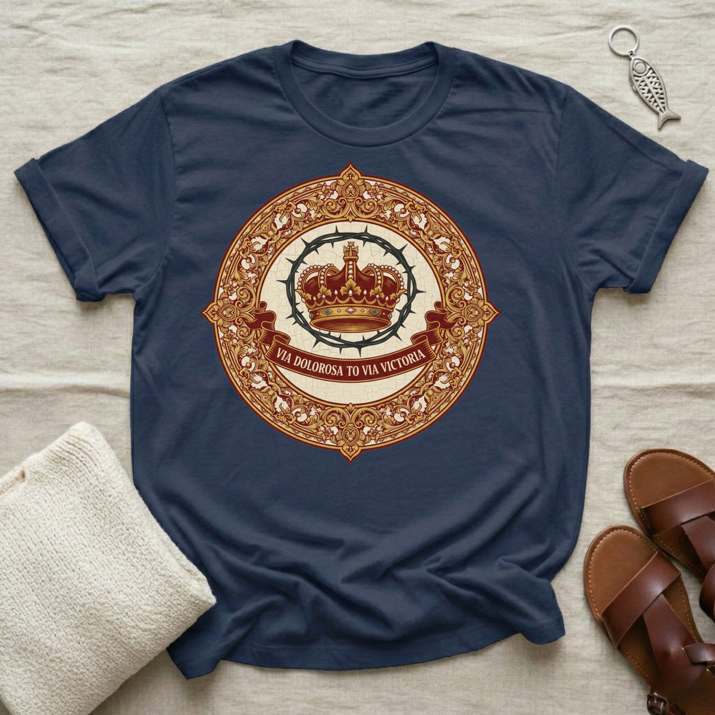 Via Dolorosa To Via Victoria Tshirt