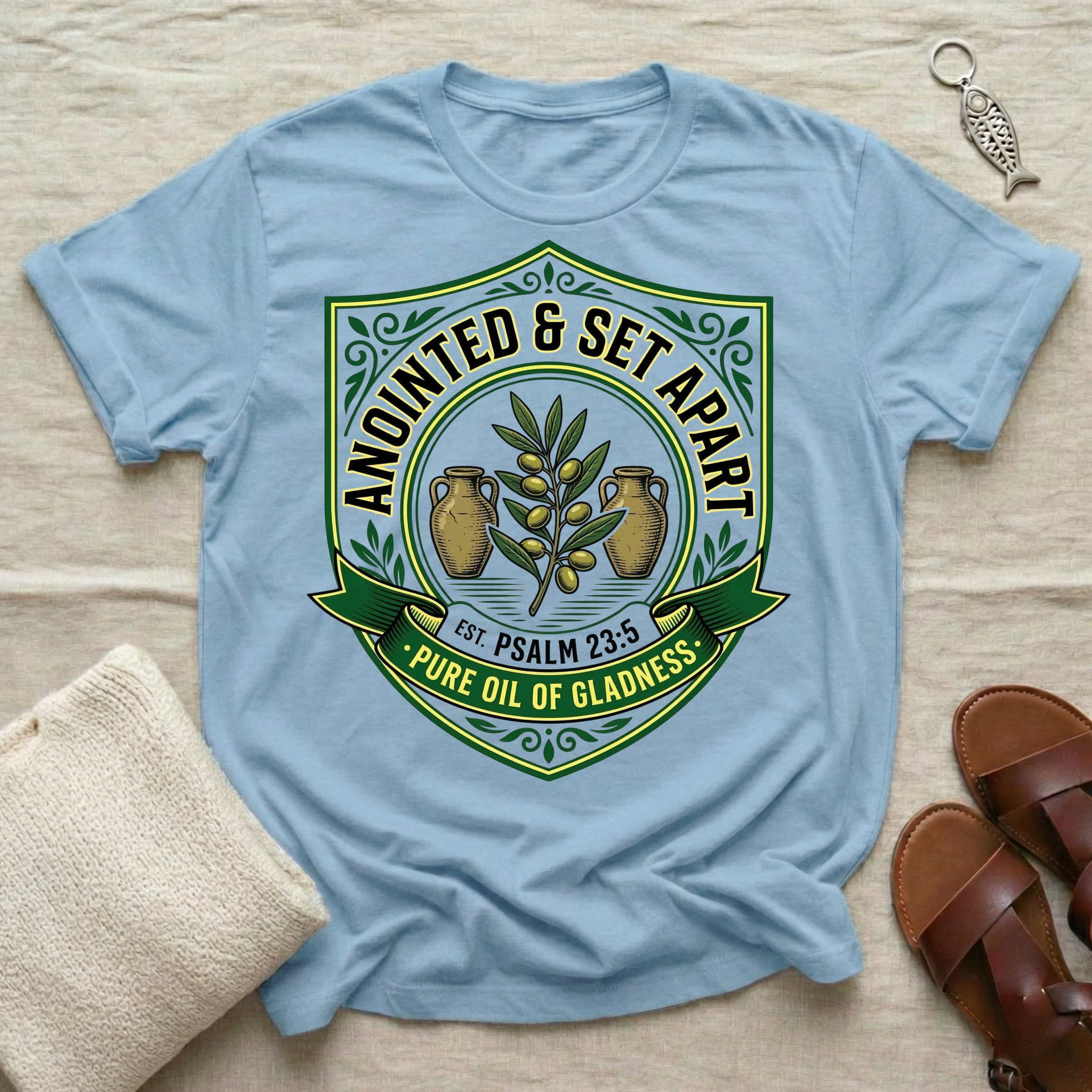 Anointed and Set Apart | Pure Oil of Gladness Tshirt
