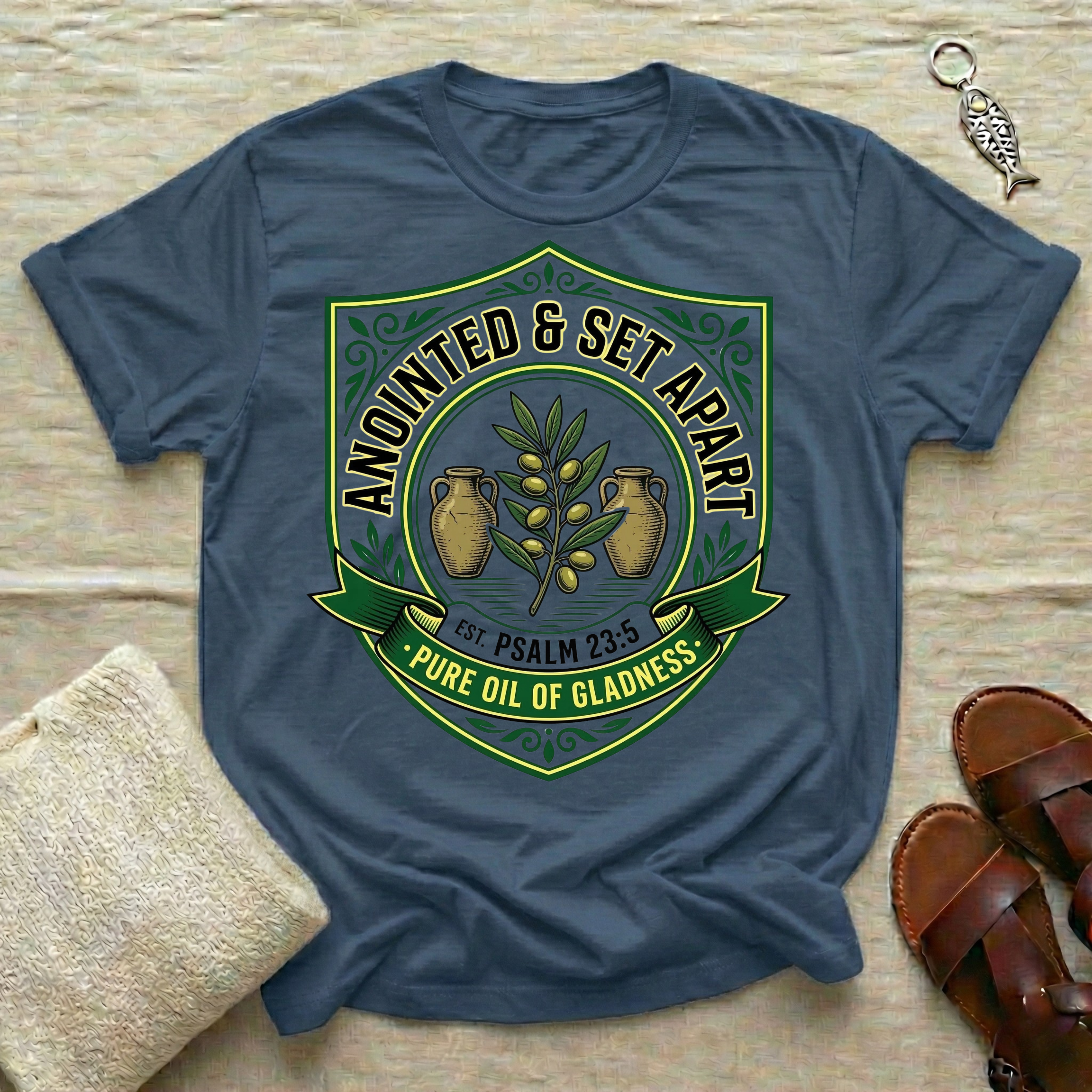 Anointed and Set Apart | Pure Oil of Gladness Tshirt