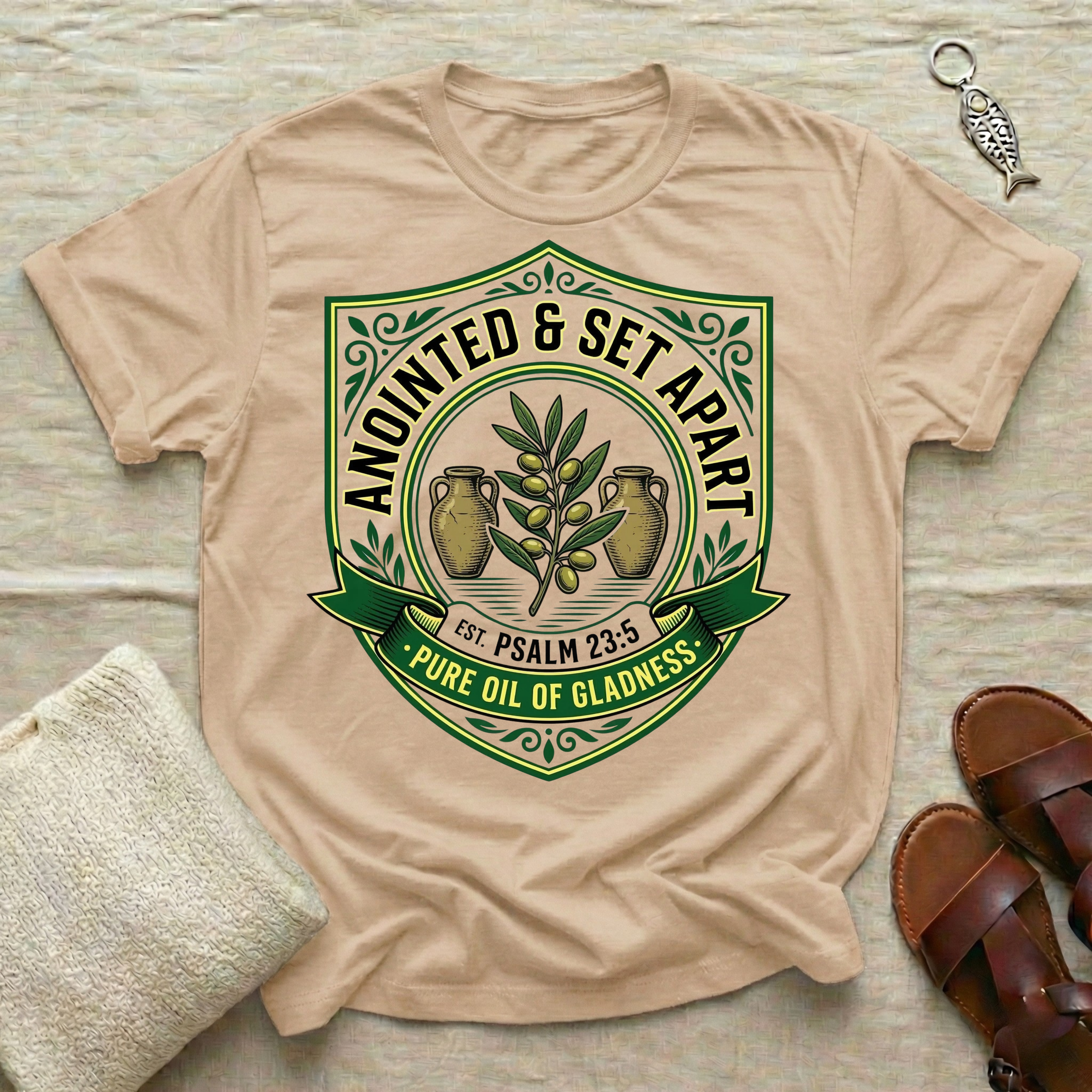 Anointed and Set Apart | Pure Oil of Gladness Tshirt