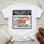 Warning - Armor of God Tshirt
