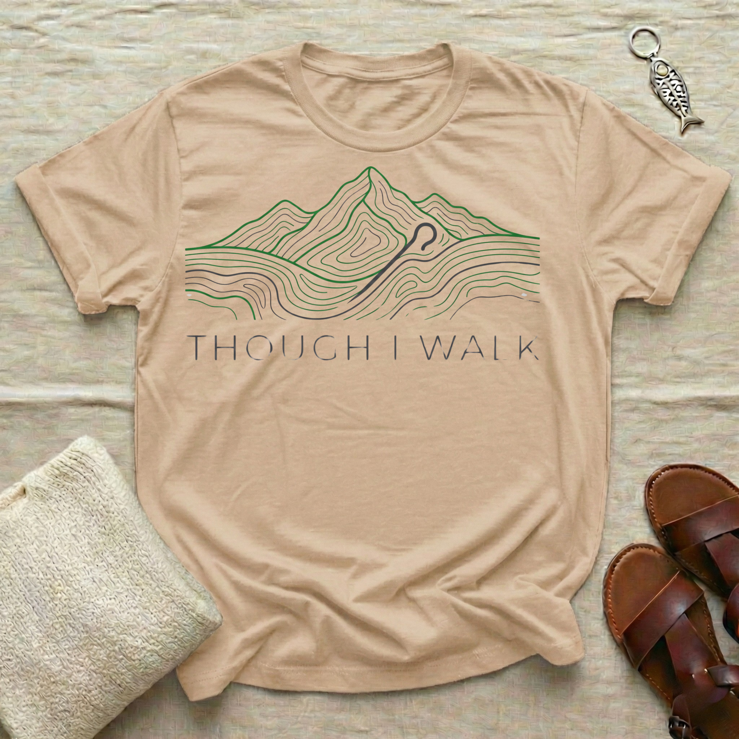 Though I Walk Tshirt