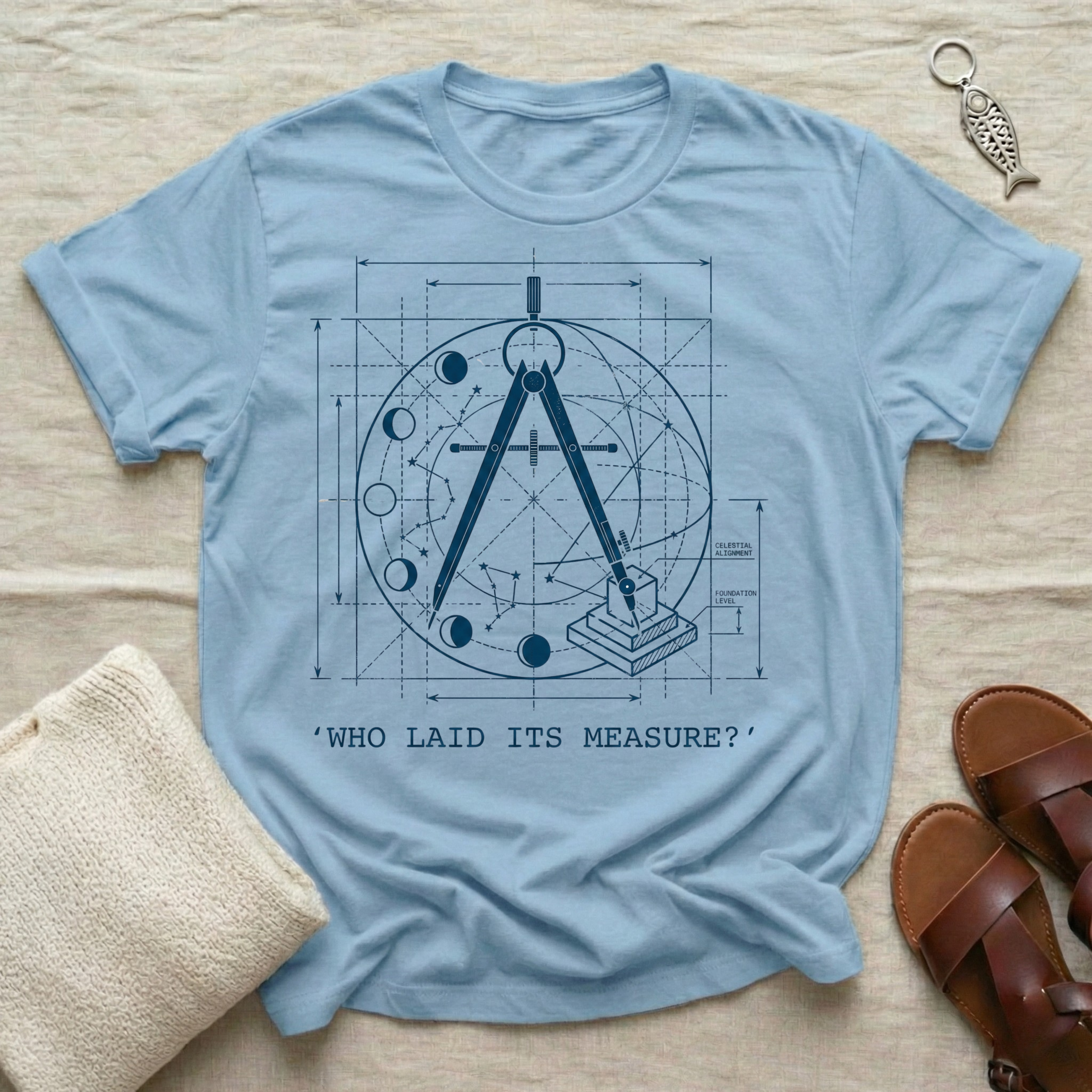Who Laid Its Measure Tshirt
