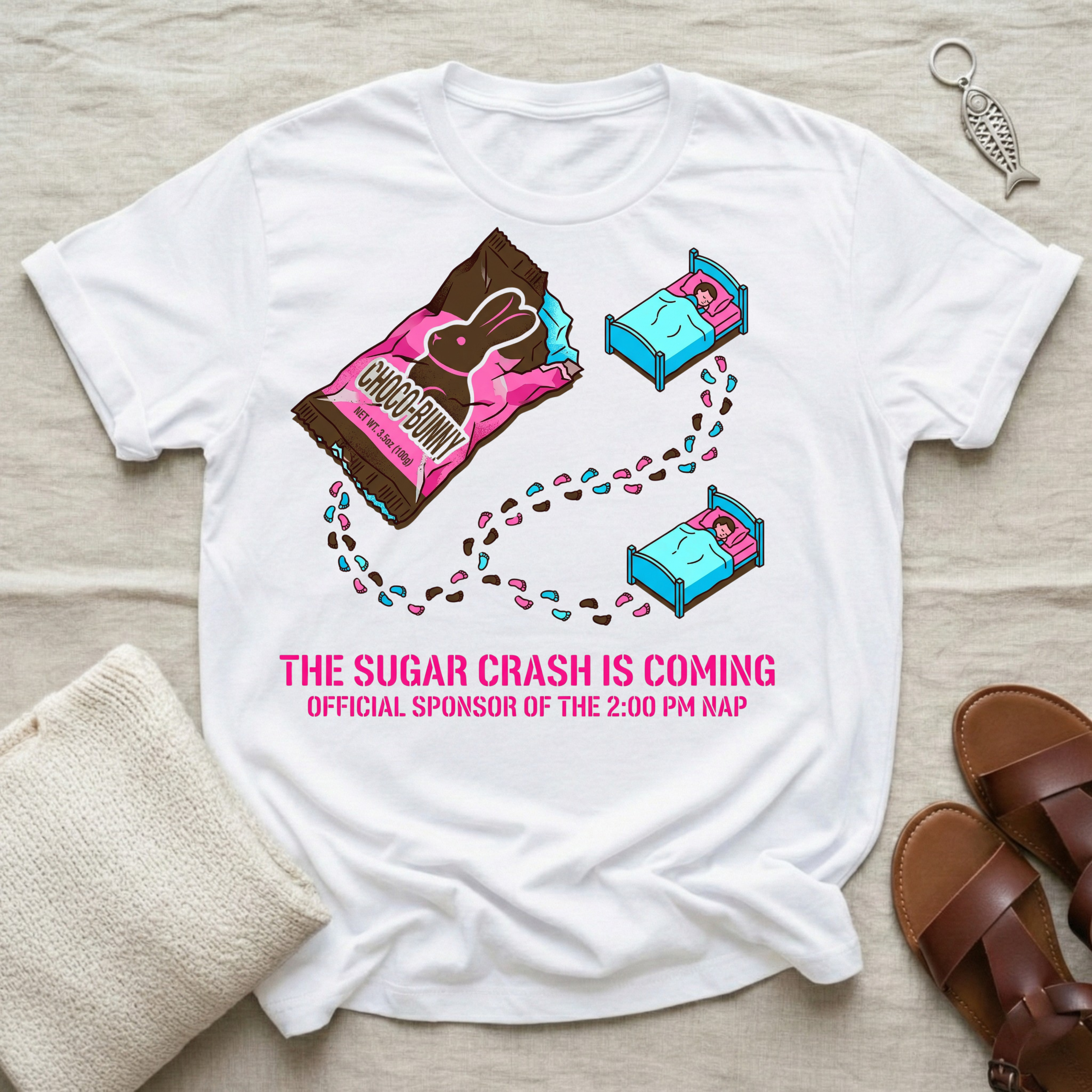 Choco-Bunny | Funny Easter Tshirt