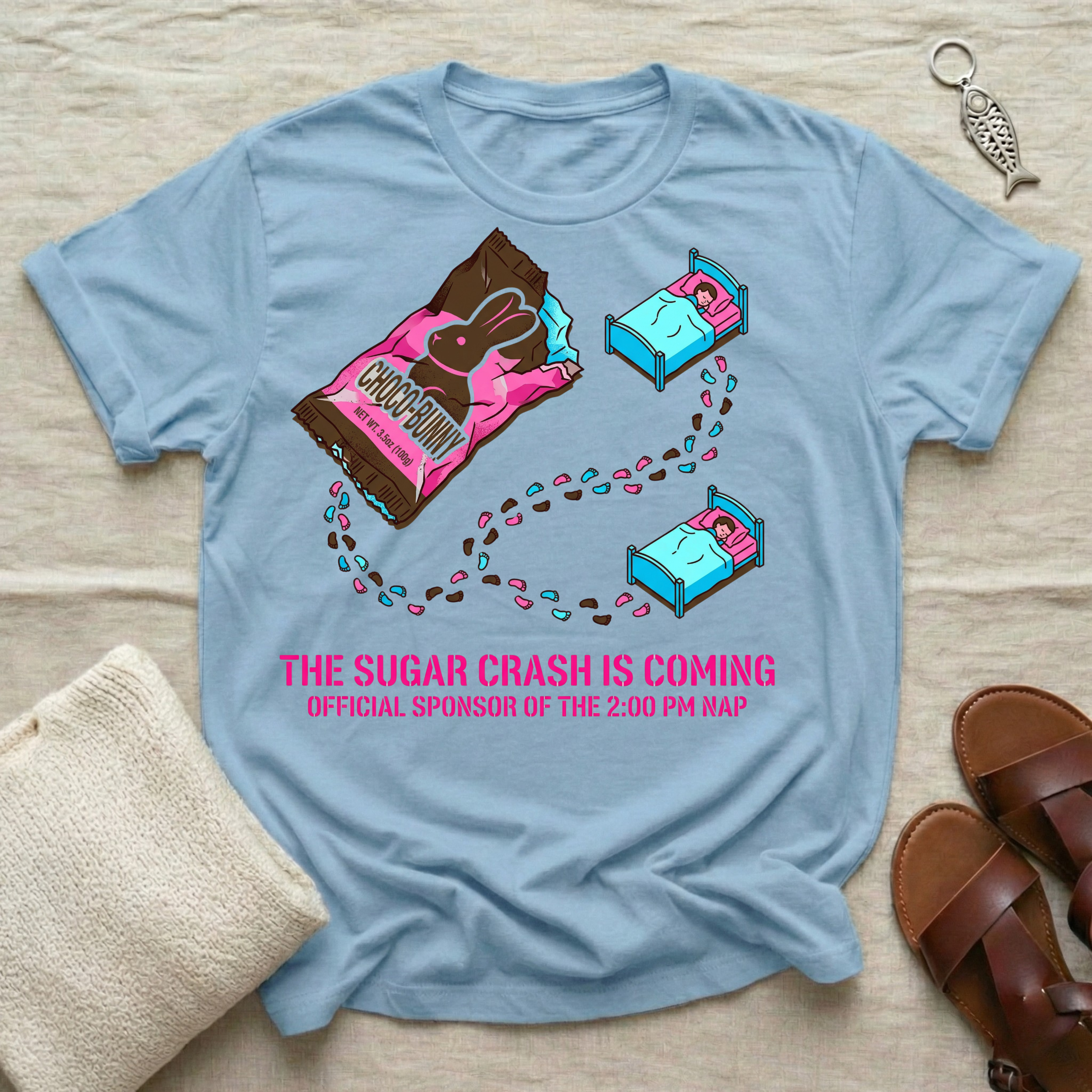 Choco-Bunny | Funny Easter Tshirt