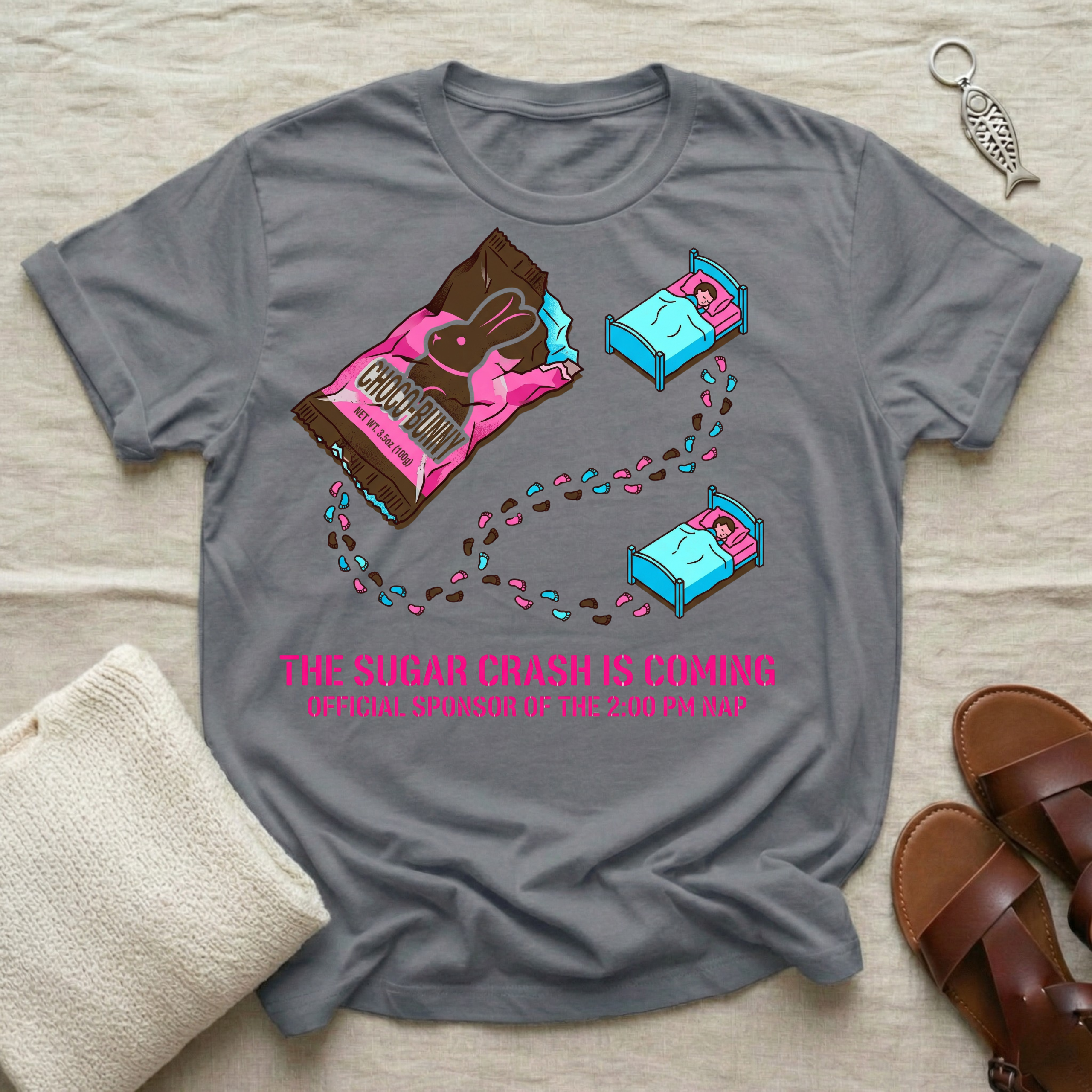 Choco-Bunny | Funny Easter Tshirt