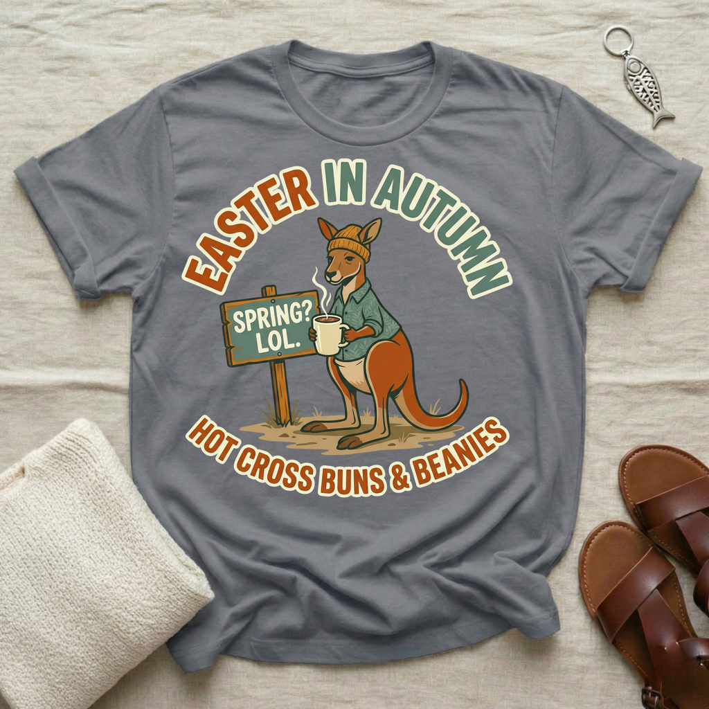 Easter In Autumn | Funny Easter Tshirt