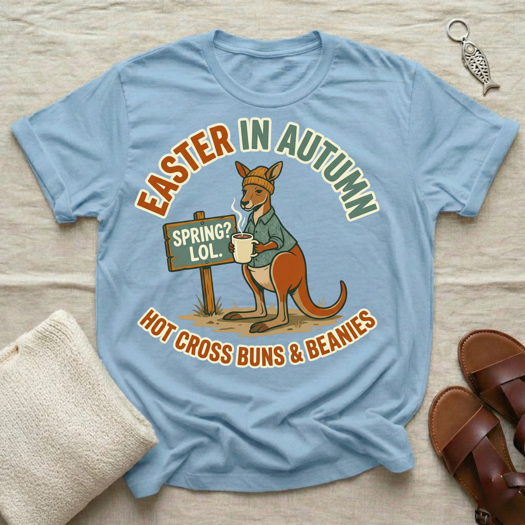Easter In Autumn | Funny Easter Tshirt