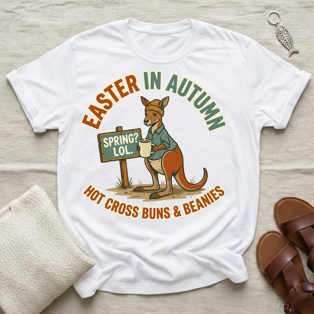 Easter In Autumn | Funny Easter Tshirt