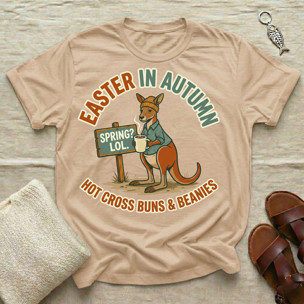 Easter In Autumn | Funny Easter Tshirt