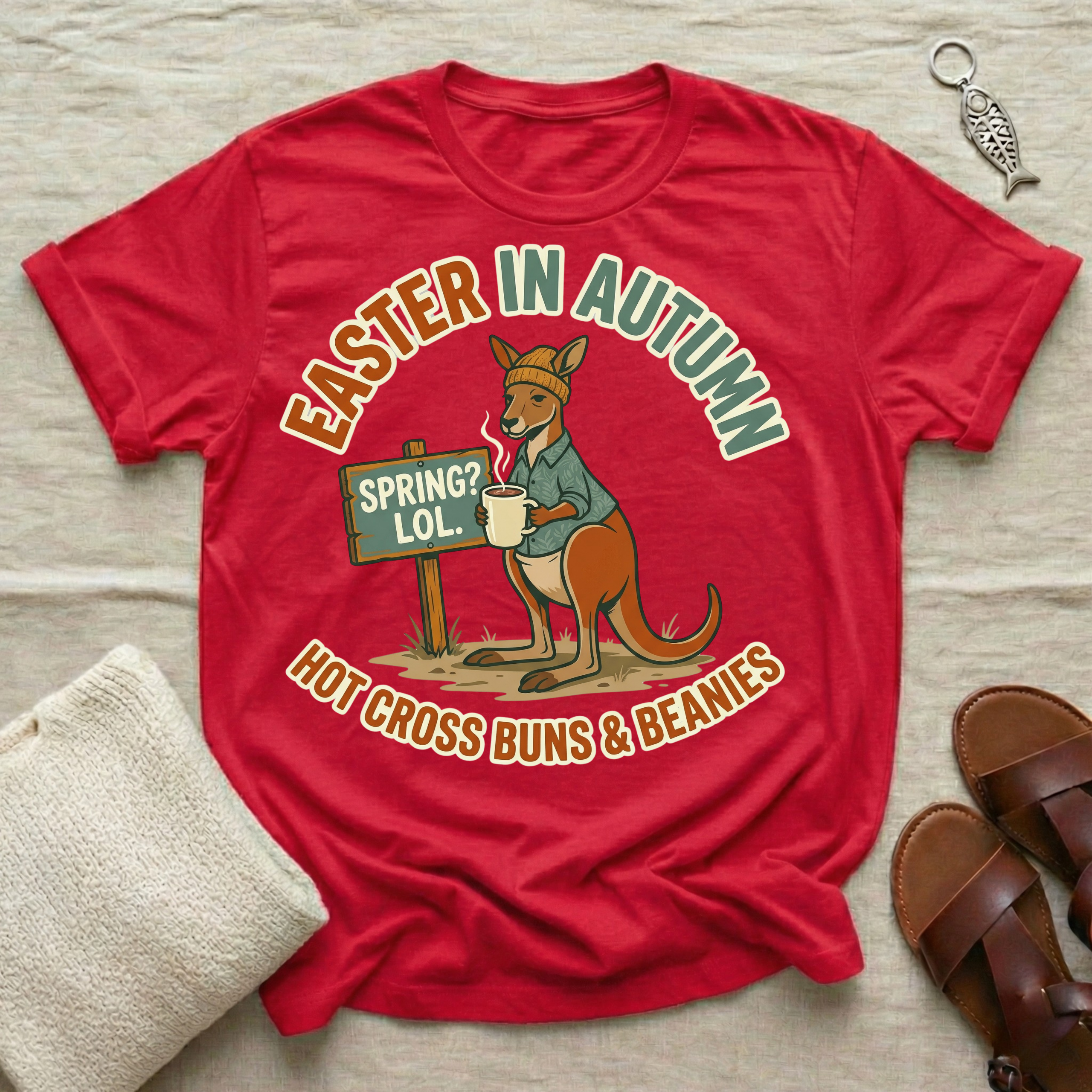 Easter In Autumn | Funny Easter Tshirt