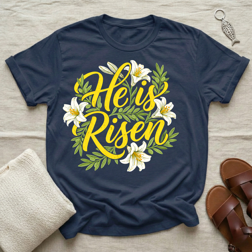 He Is Risen | Easter Tshirt