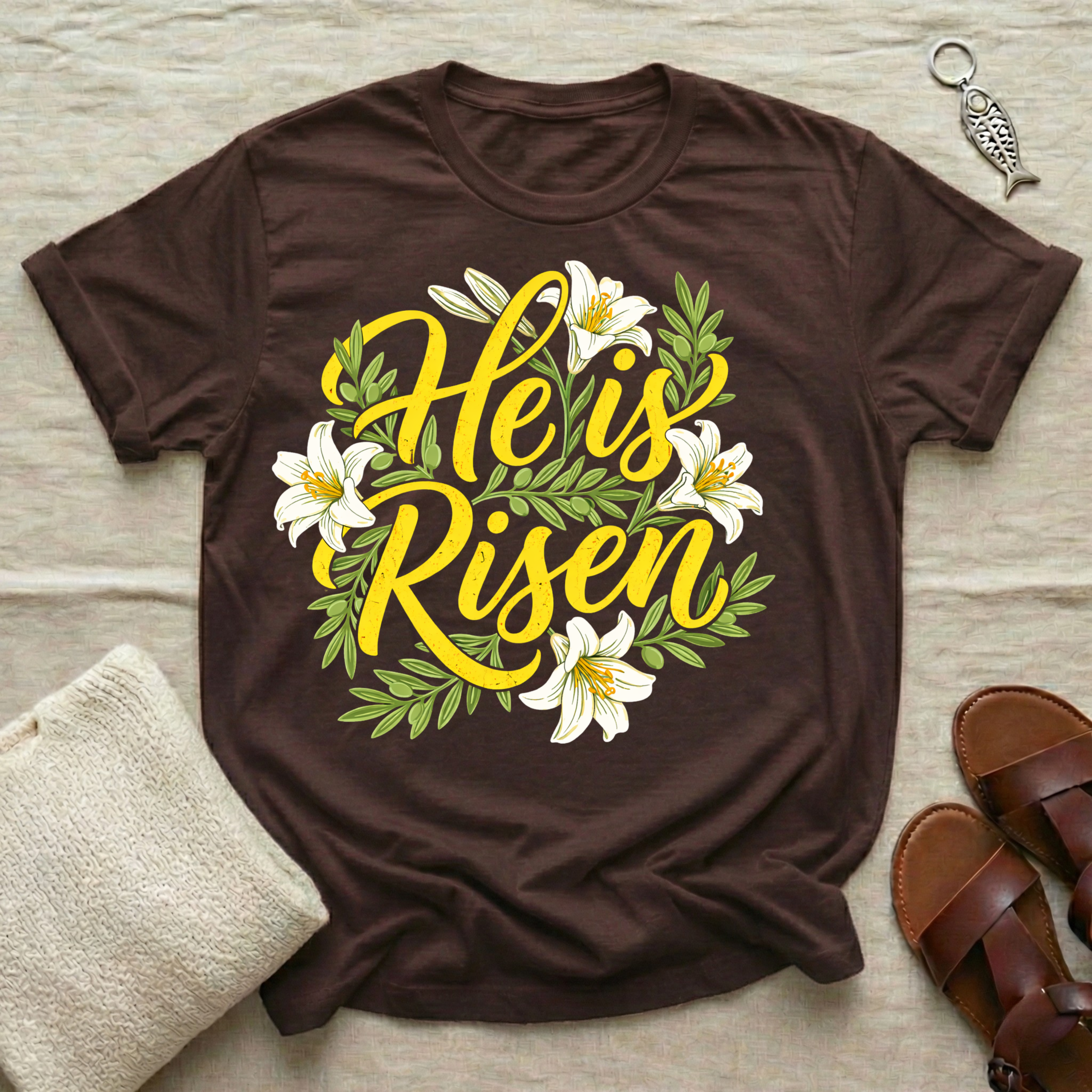 He Is Risen | Easter Tshirt