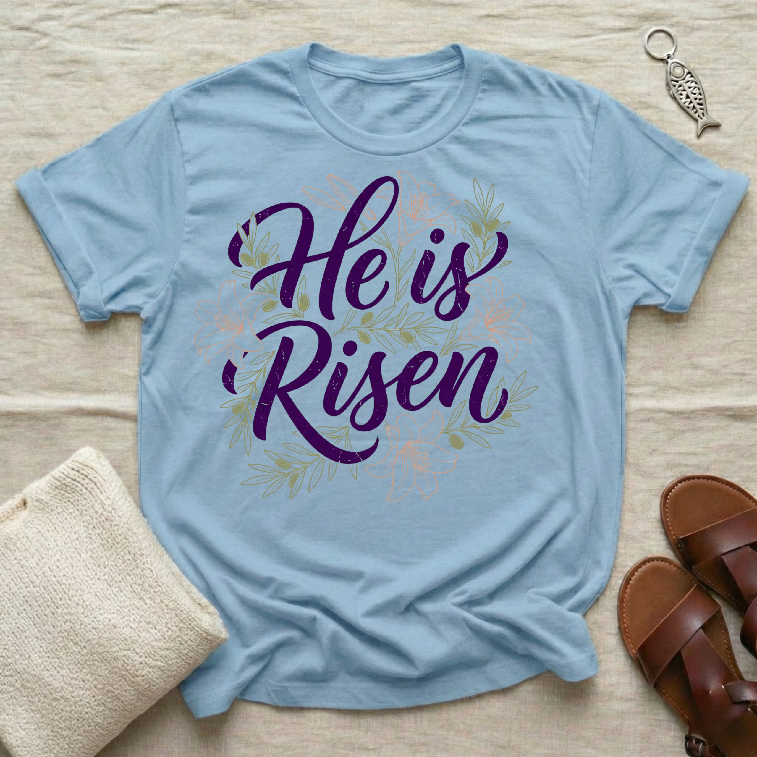 He Is Risen | Easter Tshirt