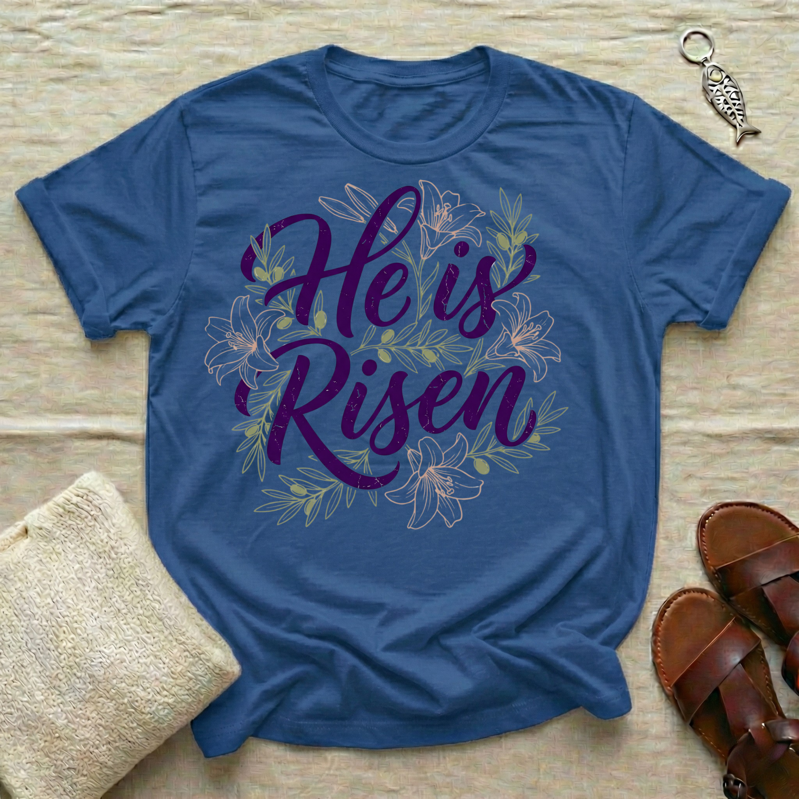 He Is Risen | Easter Tshirt