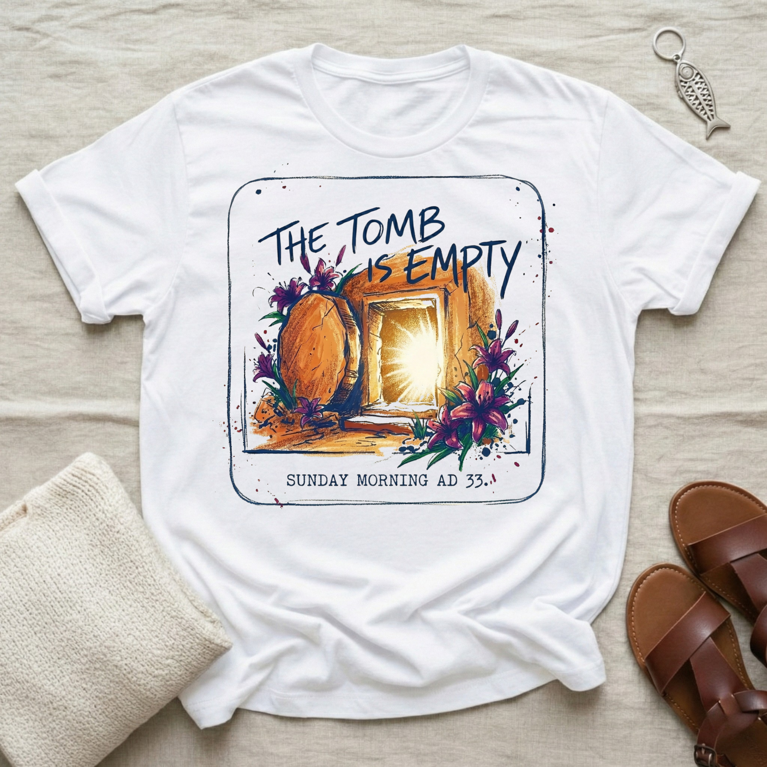 The Tomb Is Empty | Easter Tshirt