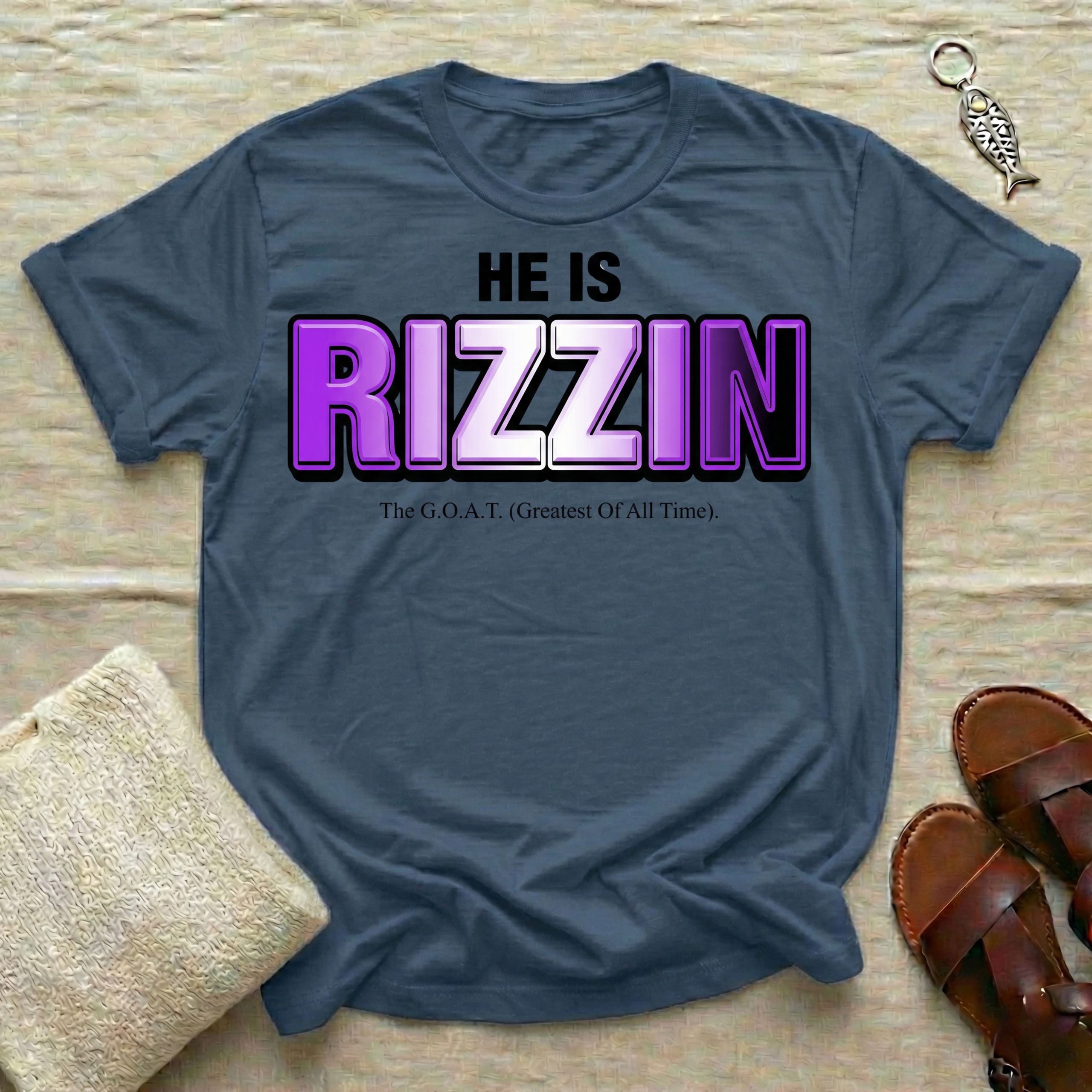 He Is Rizzin | Easter Tshirt