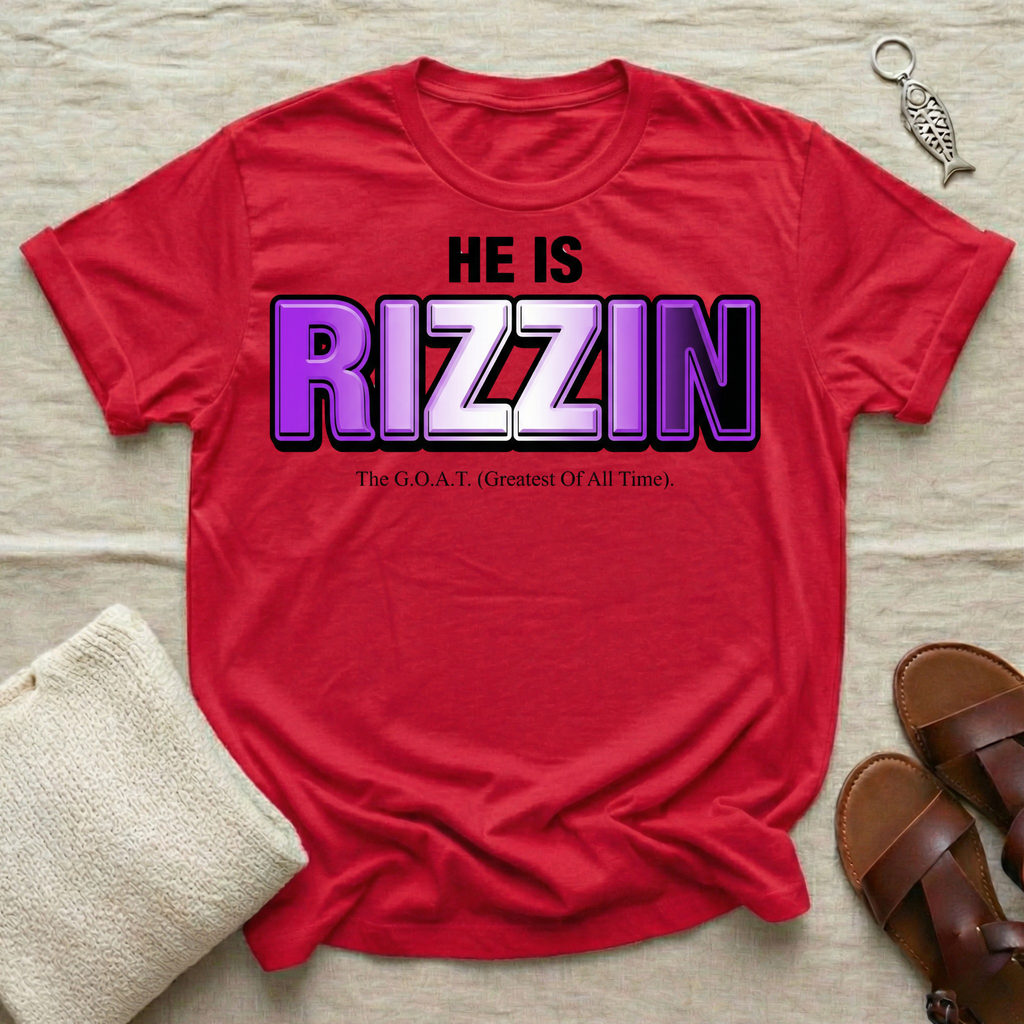 He Is Rizzin | Easter Tshirt