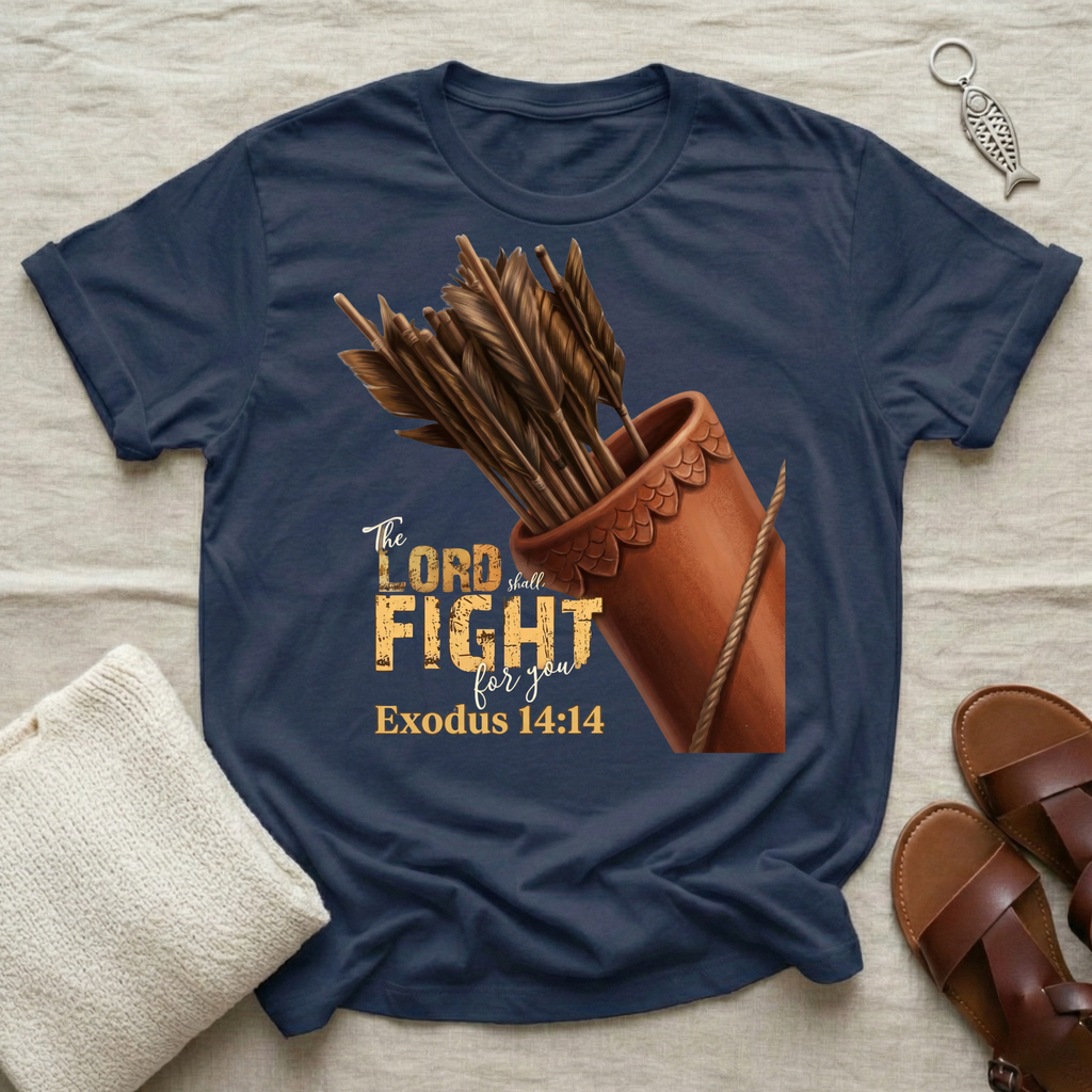 The Lord Shall Fight Tshirt