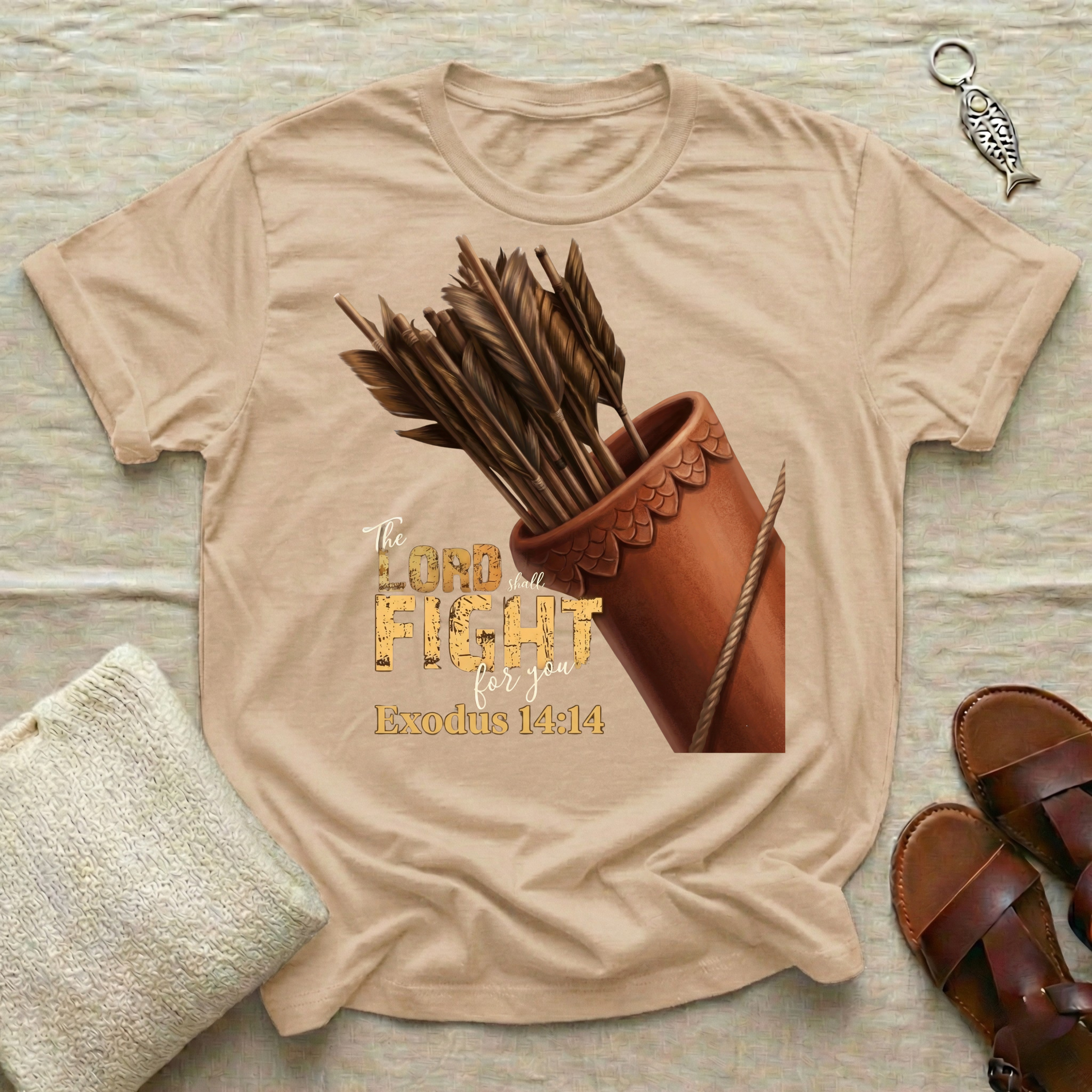 The Lord Shall Fight Tshirt