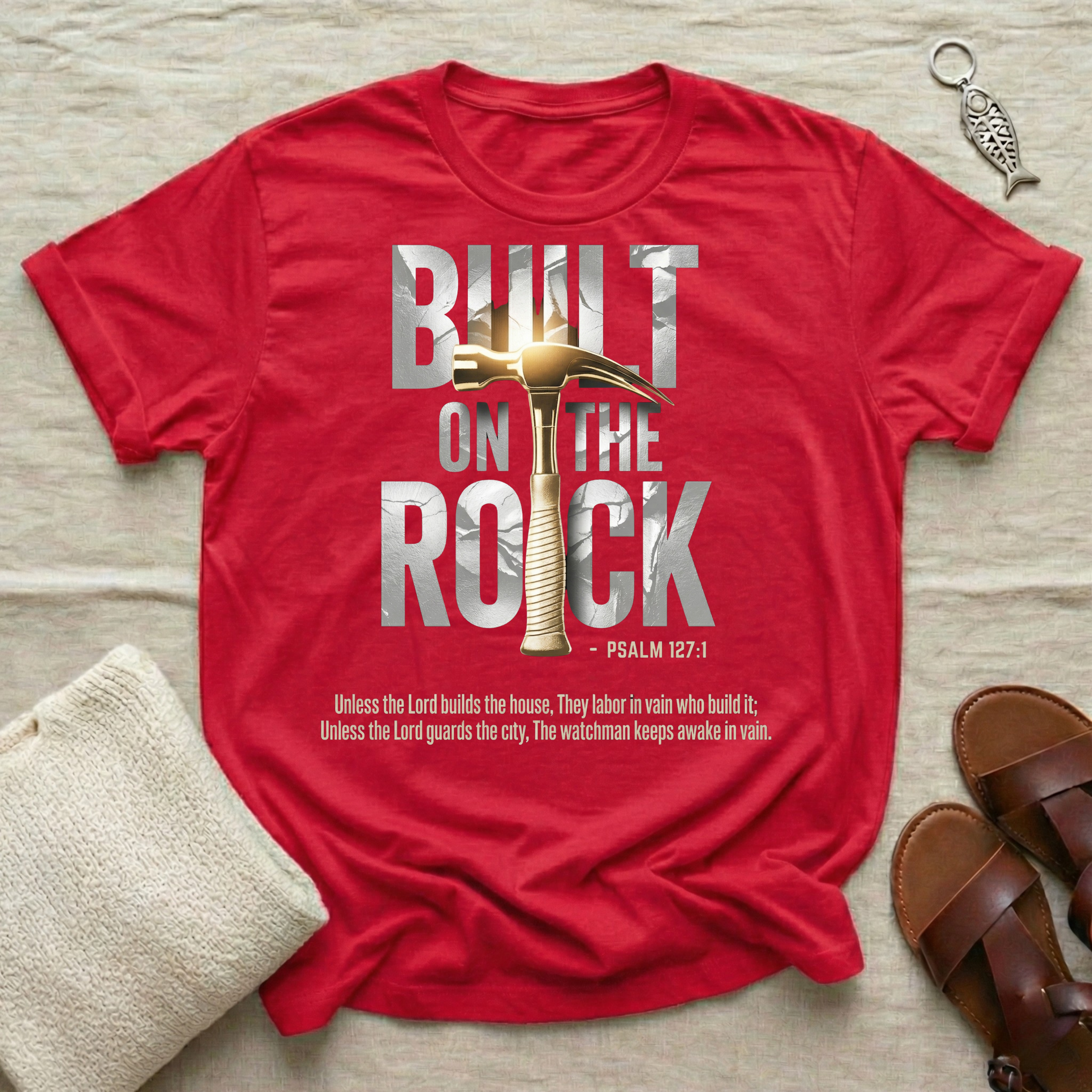 Built On The Rock Tshirt
