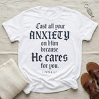 Cast All Your Anxiety Tshirt